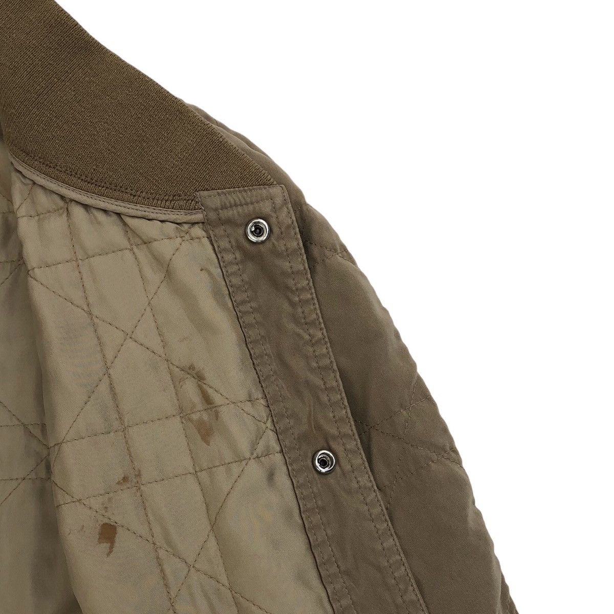 Christian Dior Monsieur Vintage Christian Dior Quilted Bomber Jacket Size US L / EU 52-54 / 3 - 19 Thumbnail