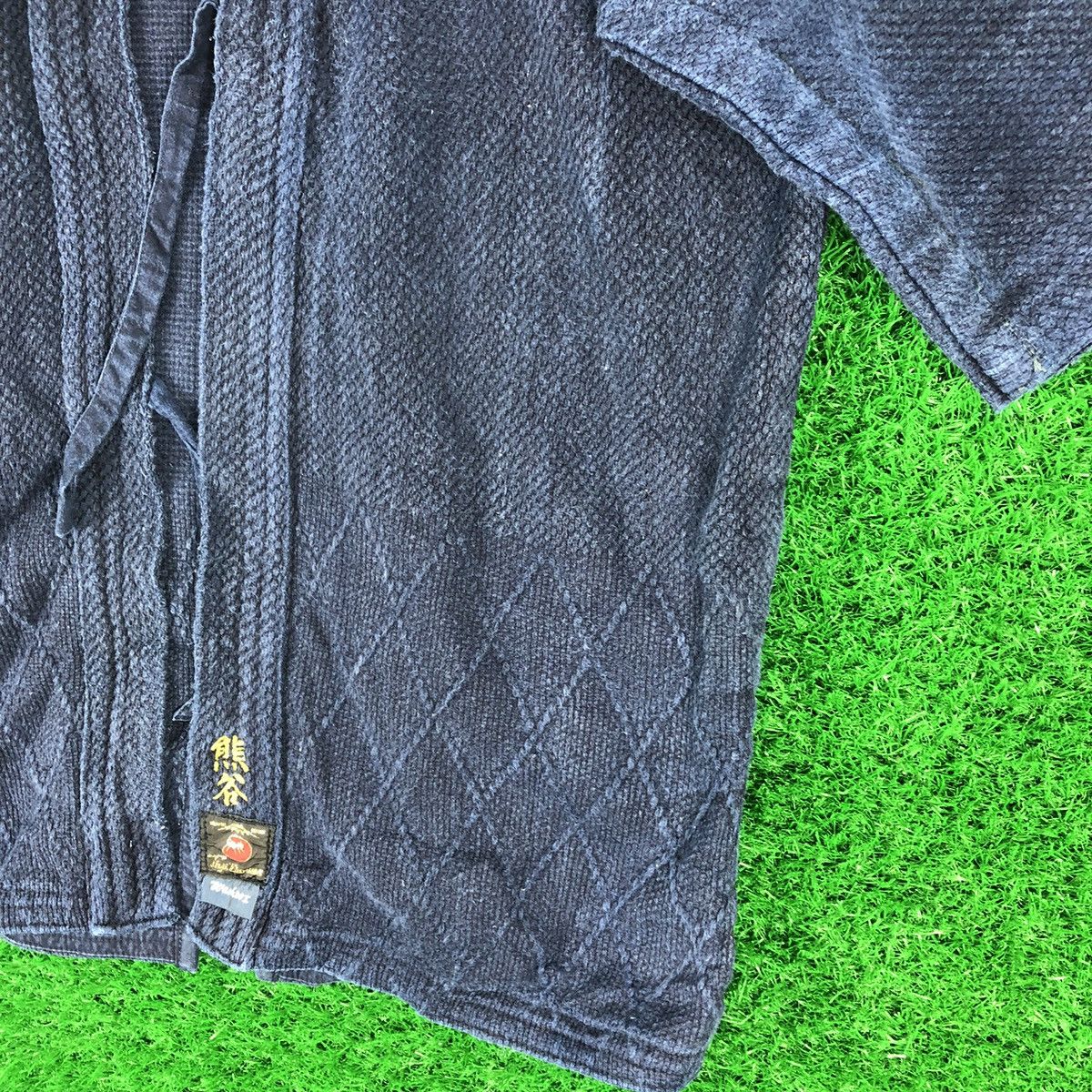 Japanese Brand Vintage 80's Kimono Japan Kendo Sashiko Fabric Indigo Blue Size US M / EU 48-50 / 2 - 3 Thumbnail
