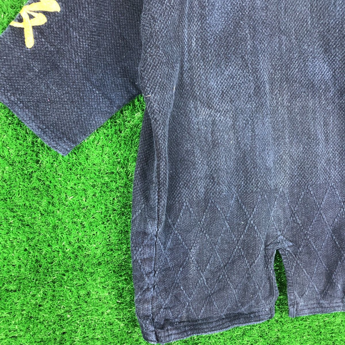 Japanese Brand Vintage 80's Kimono Japan Kendo Sashiko Fabric Indigo Blue Size US M / EU 48-50 / 2 - 6 Thumbnail
