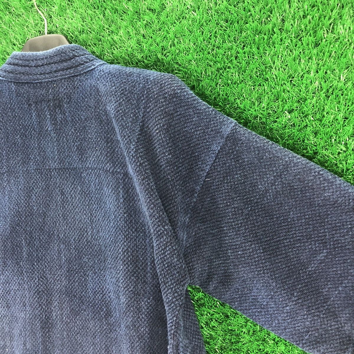 Japanese Brand Vintage 80's Kimono Japan Kendo Sashiko Fabric Indigo Blue Size US M / EU 48-50 / 2 - 5 Thumbnail