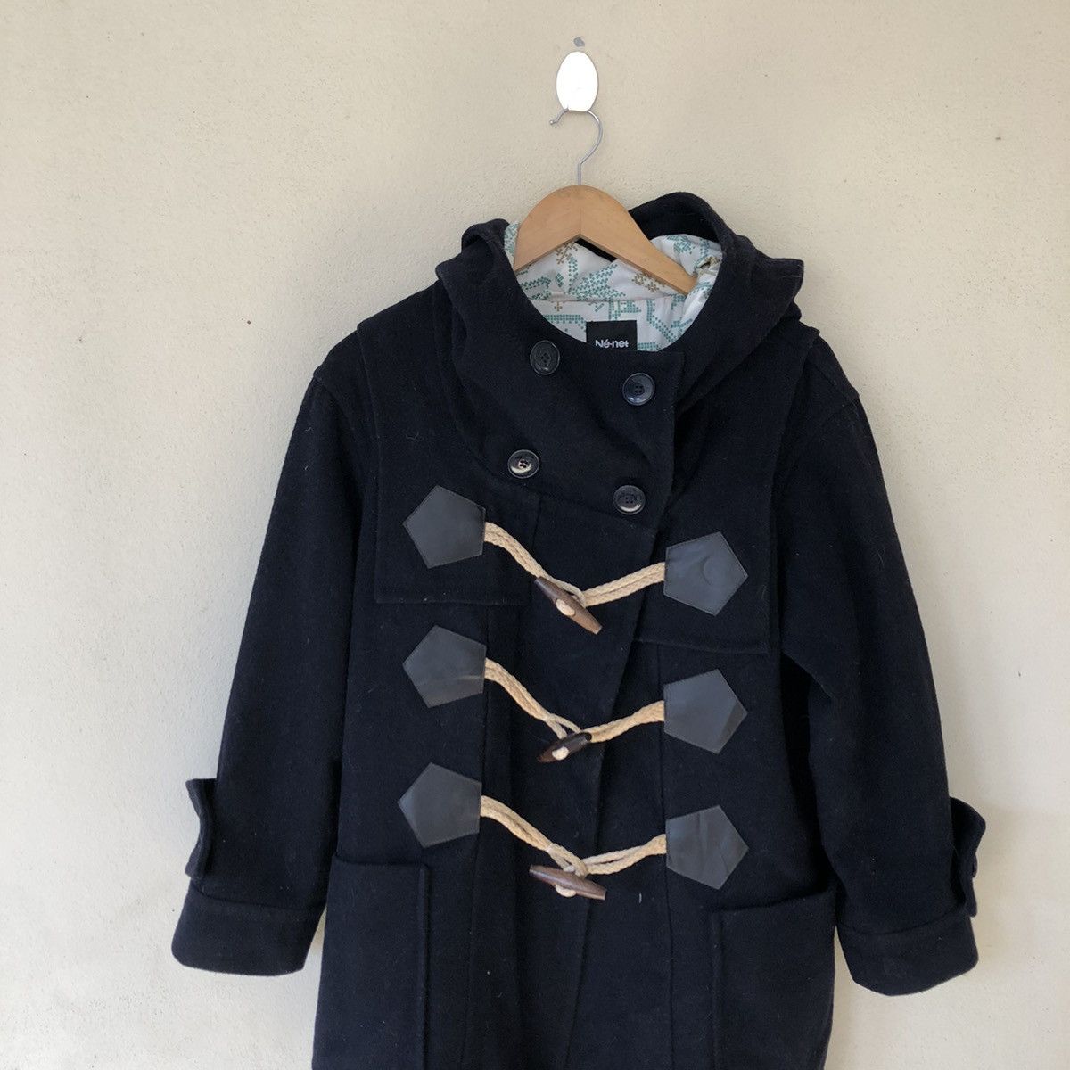 Issey Miyake NE-NET BY ISSEY MIYAKE DUFFLE JACKET Size US M / EU 48-50 / 2 - 3 Thumbnail