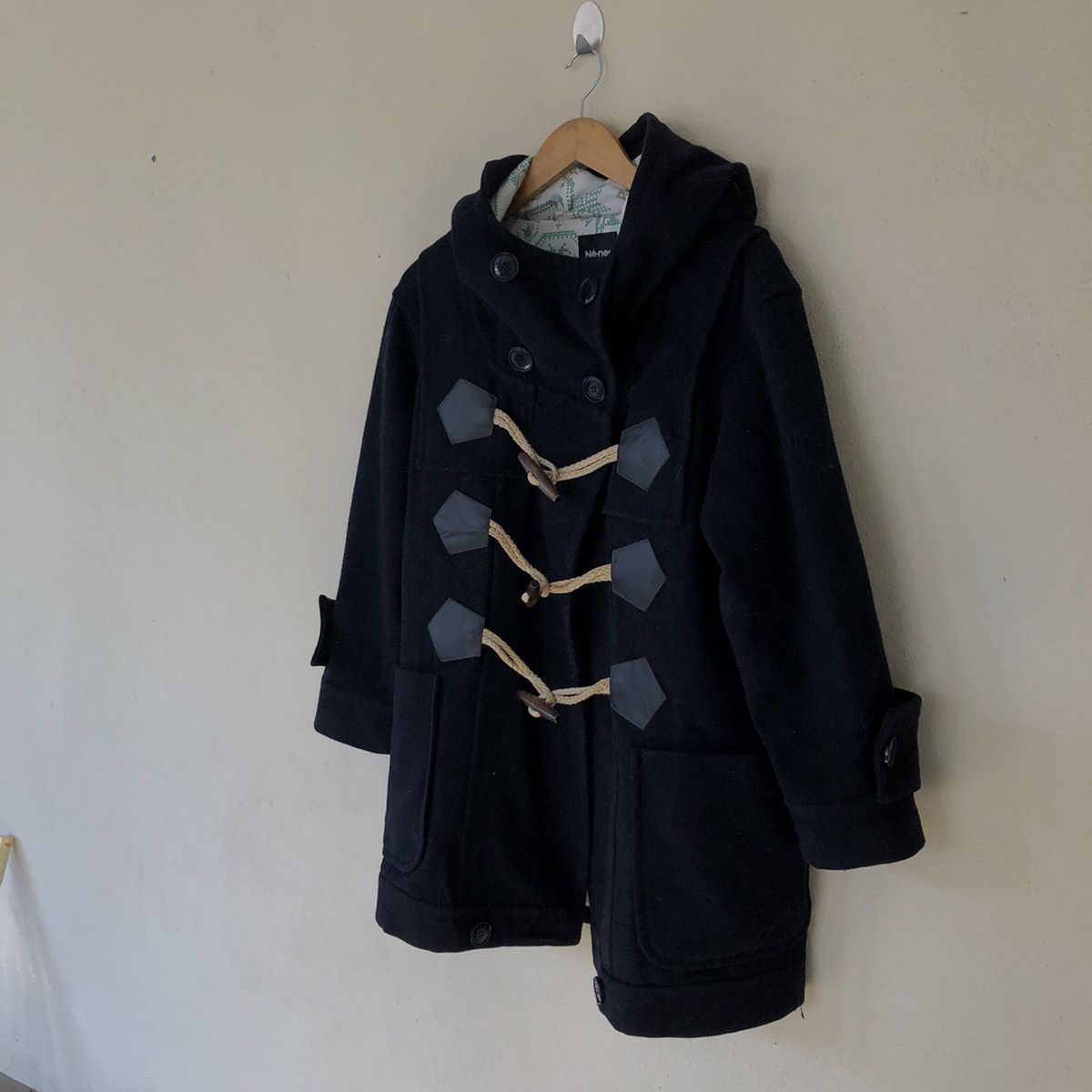 Issey Miyake NE-NET BY ISSEY MIYAKE DUFFLE JACKET Size US M / EU 48-50 / 2 - 2 Thumbnail
