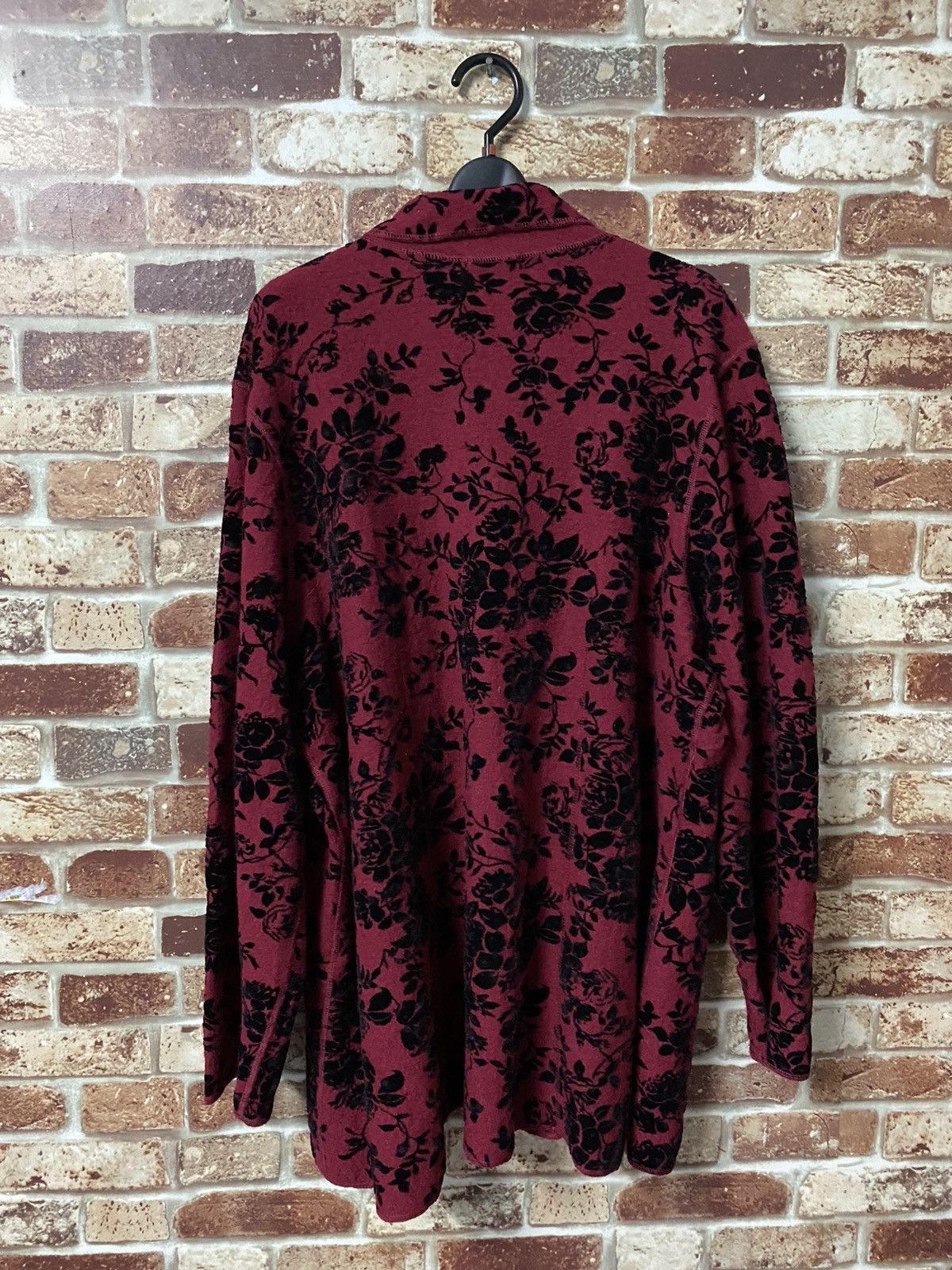 Designer × Japanese Brand Zoe D Zipper Jacket Floral Design - GK150 Size US L / EU 52-54 / 3 - 4 Thumbnail