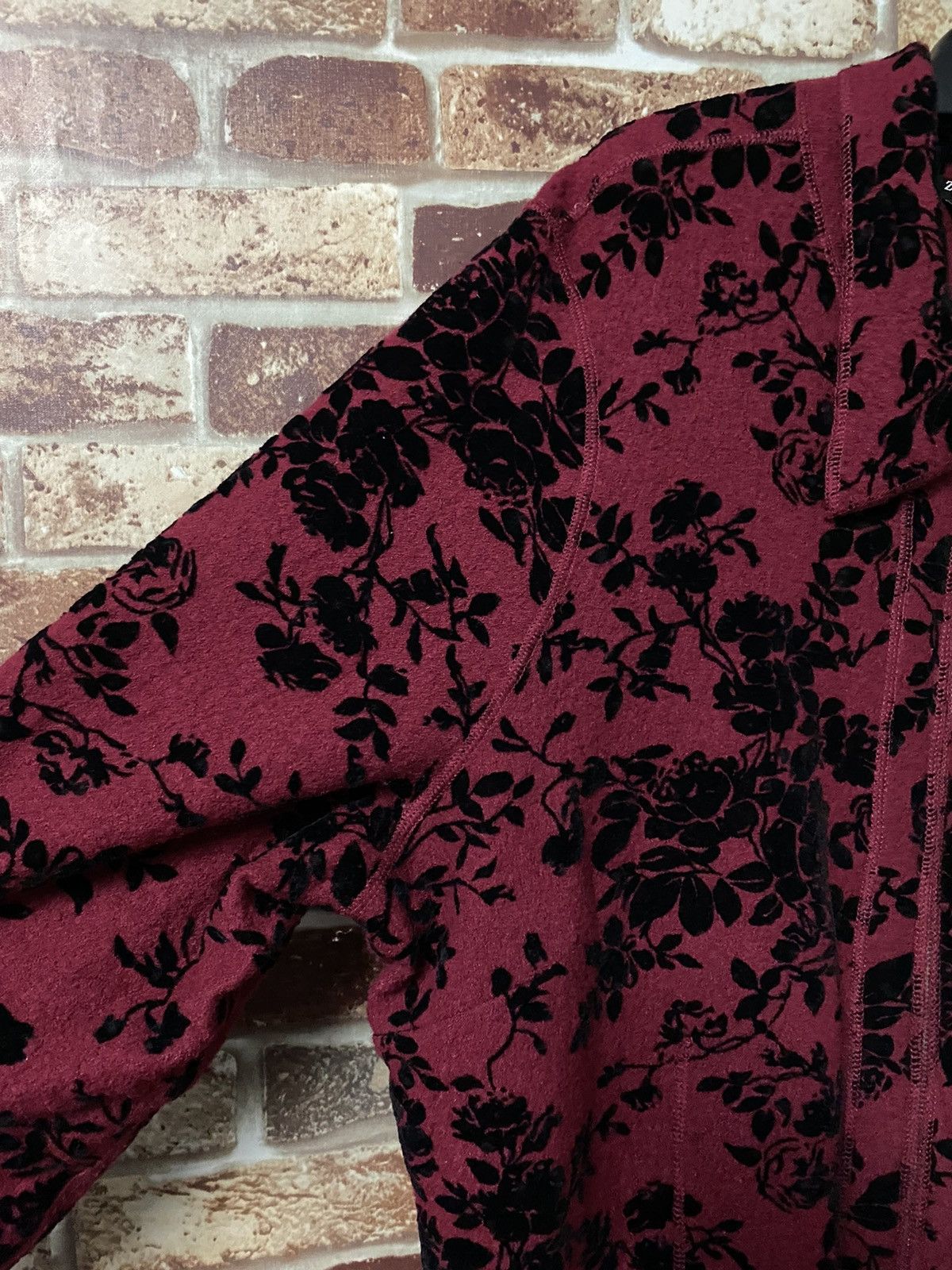 Designer × Japanese Brand Zoe D Zipper Jacket Floral Design - GK150 Size US L / EU 52-54 / 3 - 7 Thumbnail