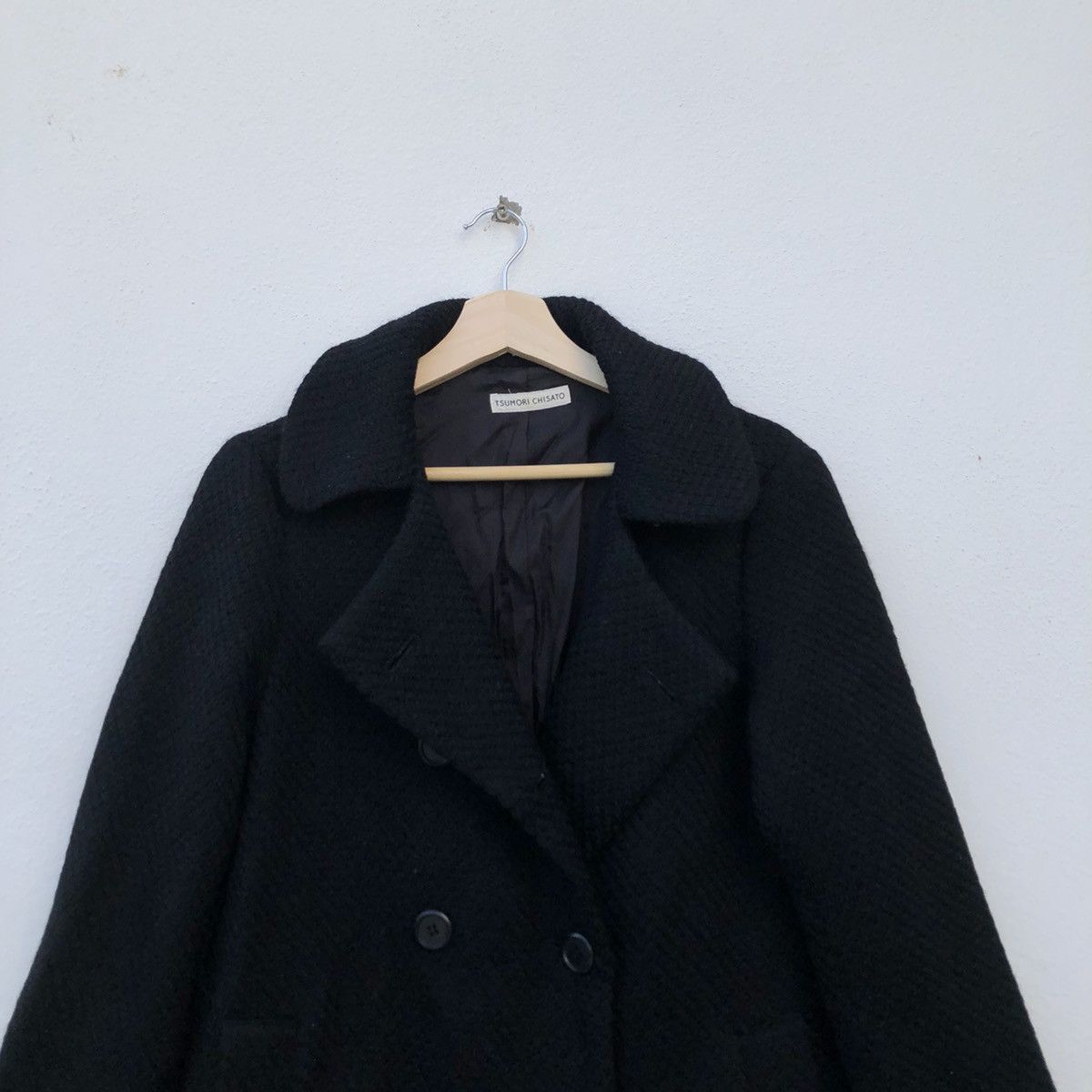 Issey Miyake LONG JACKET ISSEY MIYAKE BY TSUMORI CHISATO DOUBLE BREAST Size US M / EU 48-50 / 2 - 3 Thumbnail
