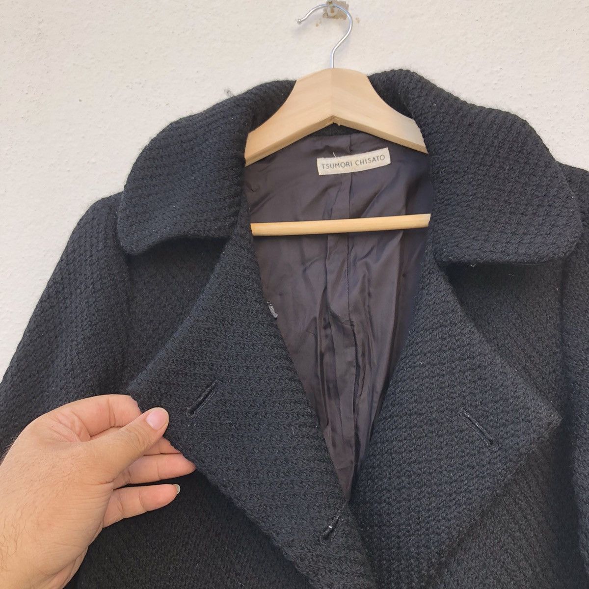Issey Miyake LONG JACKET ISSEY MIYAKE BY TSUMORI CHISATO DOUBLE BREAST Size US M / EU 48-50 / 2 - 5 Thumbnail