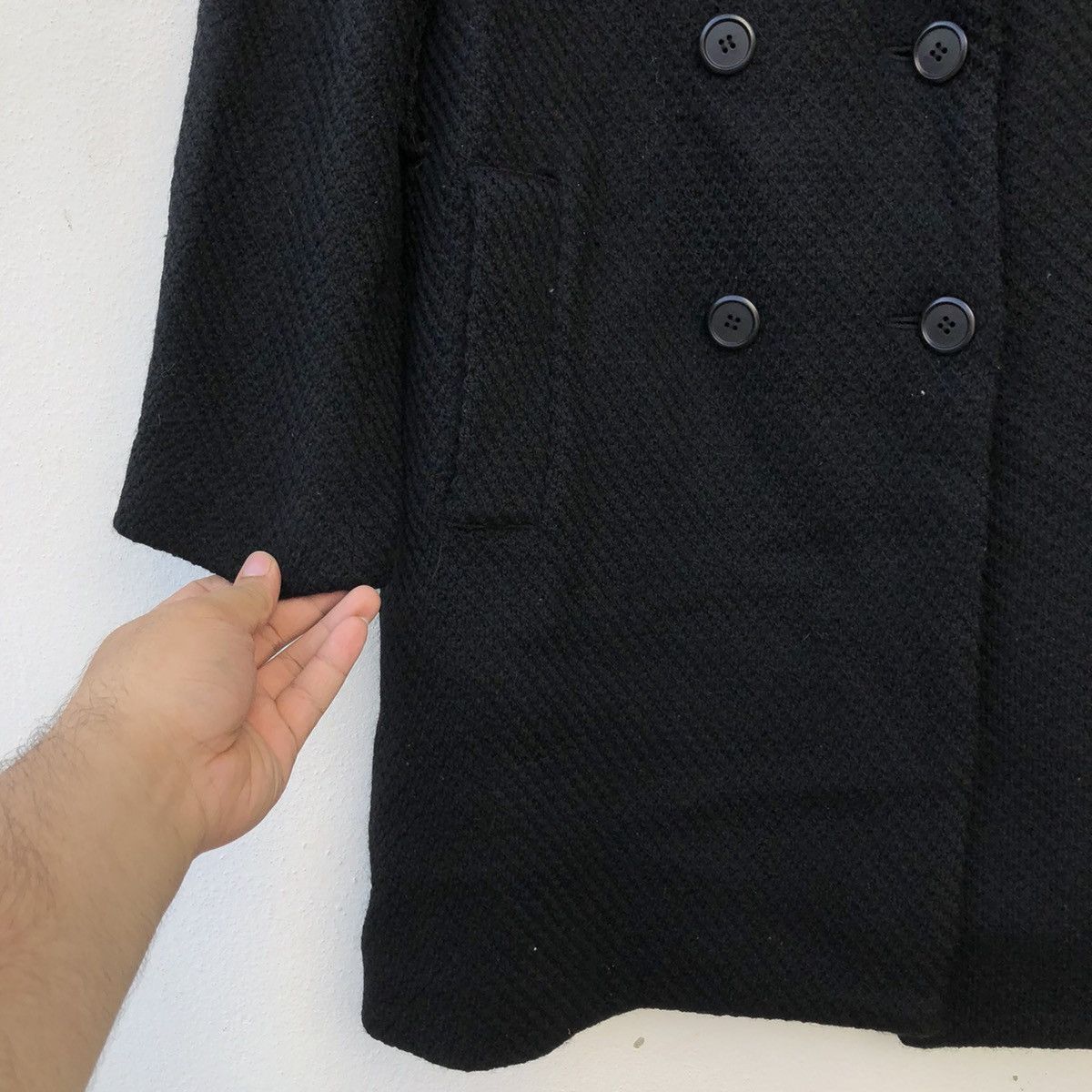 Issey Miyake LONG JACKET ISSEY MIYAKE BY TSUMORI CHISATO DOUBLE BREAST Size US M / EU 48-50 / 2 - 4 Thumbnail