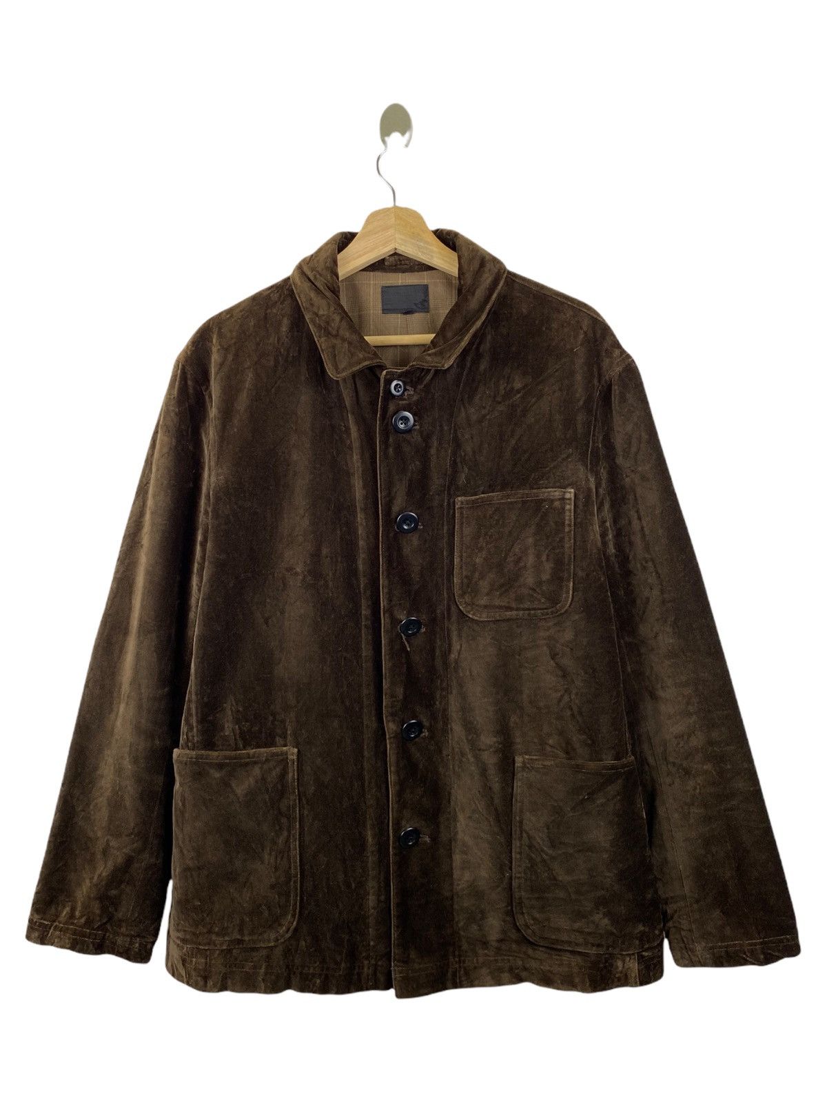 Casual velvet jacket by A