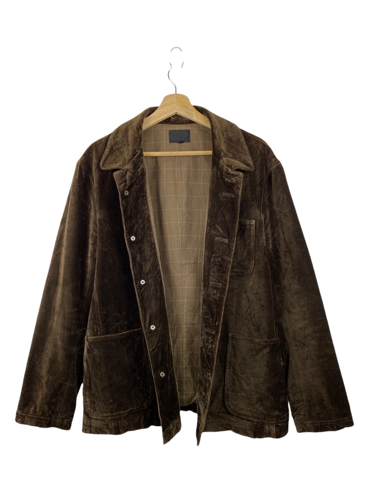 Designer × Other Casual velvet jacket by A Size US L / EU 52-54 / 3 - 3 Thumbnail