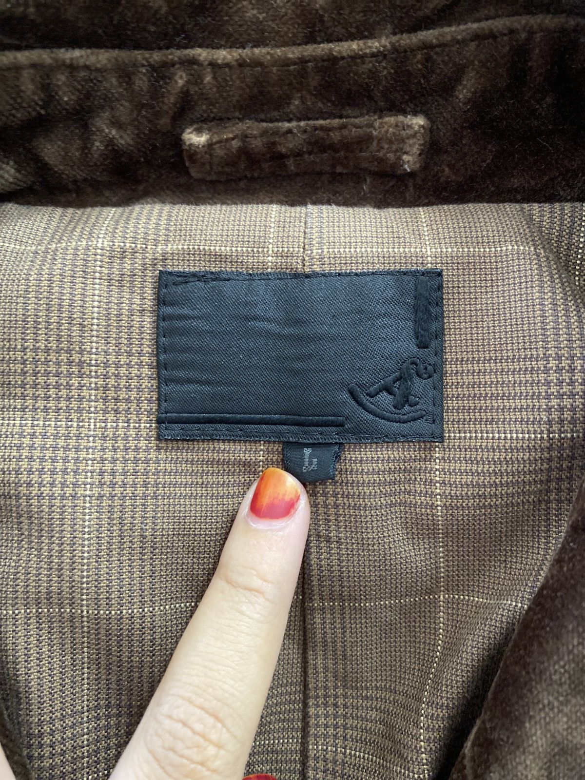 Designer × Other Casual velvet jacket by A Size US L / EU 52-54 / 3 - 4 Thumbnail