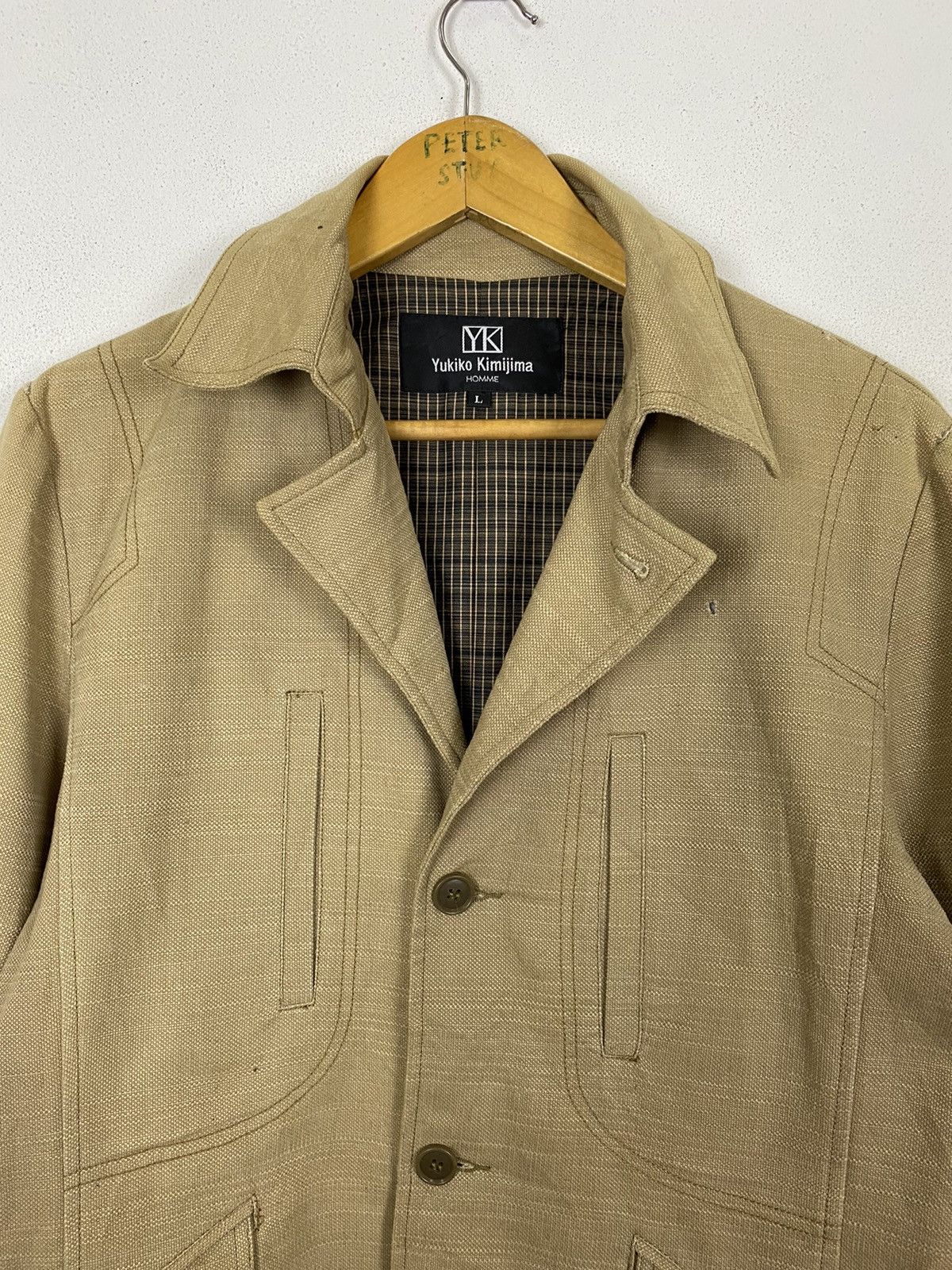 Designer × Japanese Brand YUKIKO KIMIJIMA HOMME CORE JACKET Size US L / EU 52-54 / 3 - 5 Thumbnail