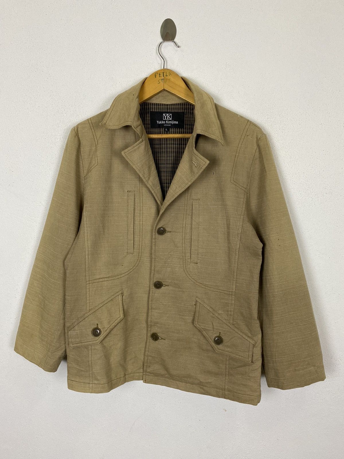 Designer × Japanese Brand YUKIKO KIMIJIMA HOMME CORE JACKET Size US L / EU 52-54 / 3 - 2 Thumbnail