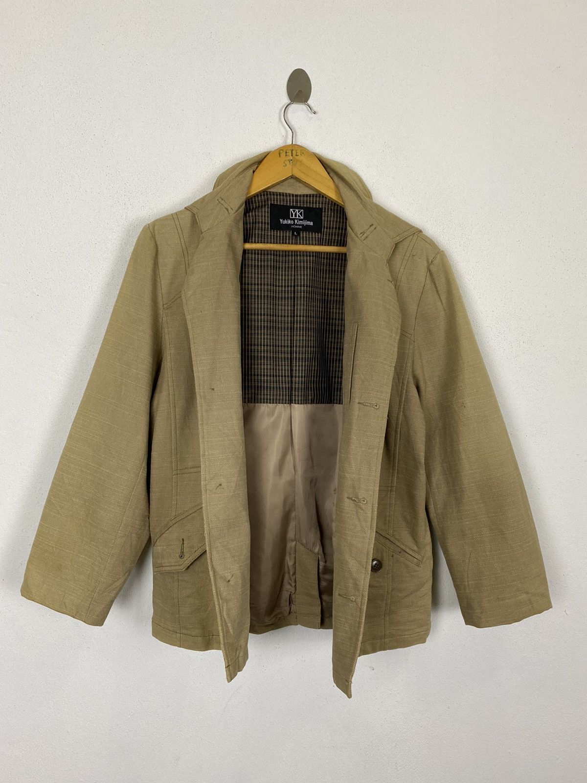 Designer × Japanese Brand YUKIKO KIMIJIMA HOMME CORE JACKET Size US L / EU 52-54 / 3 - 3 Thumbnail