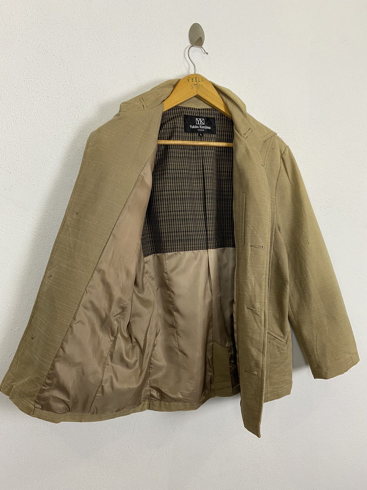 Designer × Japanese Brand YUKIKO KIMIJIMA HOMME CORE JACKET Size US L / EU 52-54 / 3 - 4 Thumbnail
