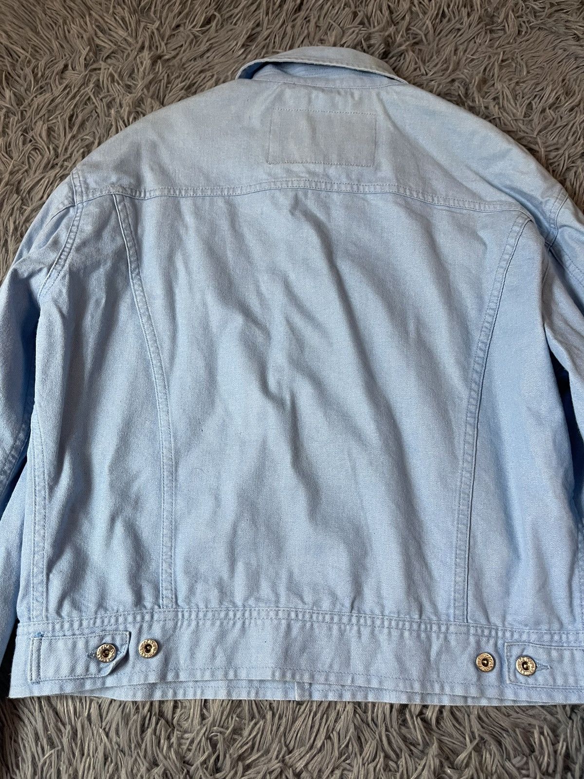 Dolce & Gabbana × Vintage Dolce & Gabbana J&ans aquamarine blue denim jacket Size XL / US 12-14 / IT 48-50 - 10 Thumbnail
