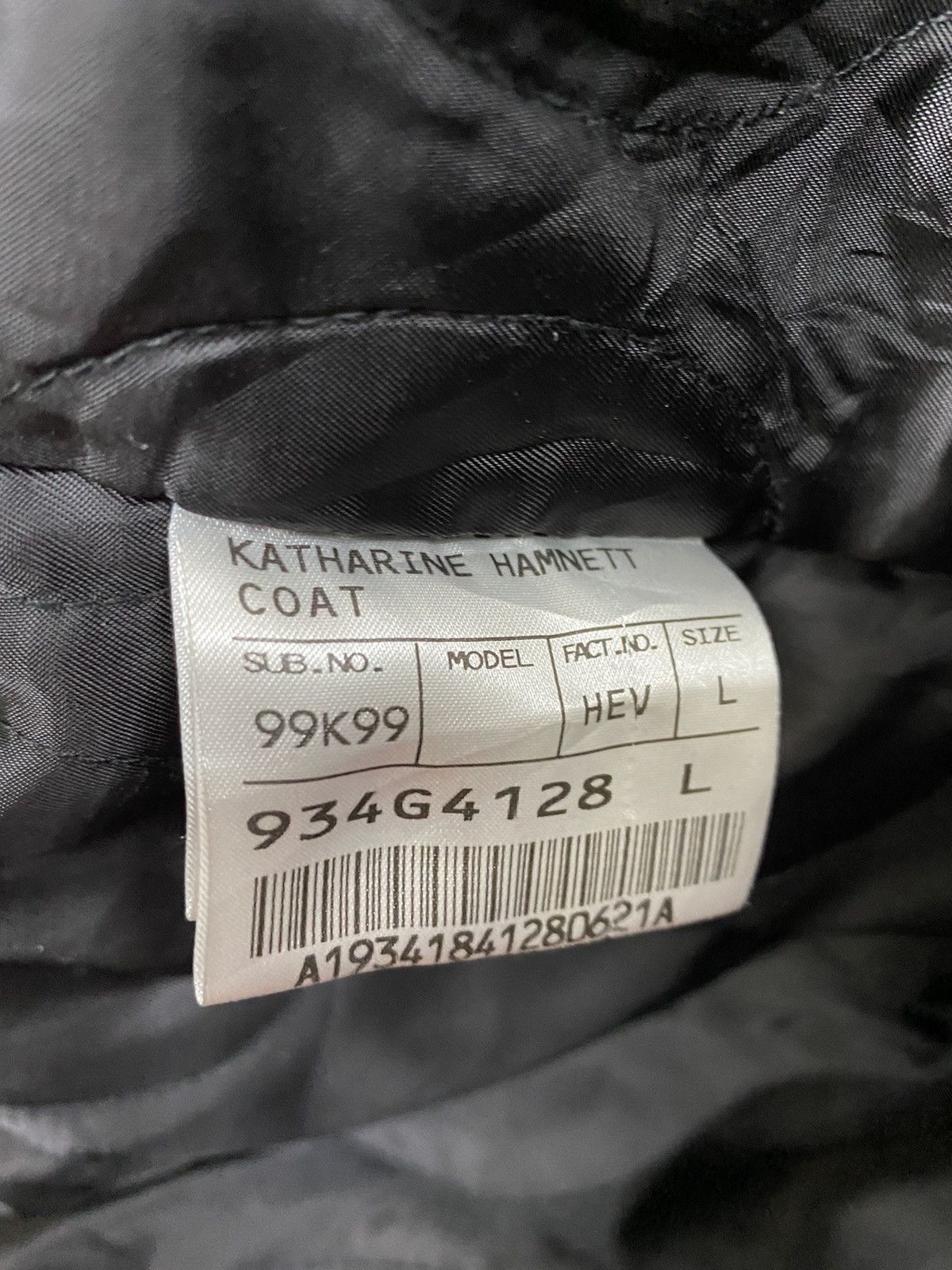 Katharine Hamnett London 🔥KATHARINE HAMNETT LONDON WINTER JACKET Size US L / EU 52-54 / 3 - 17 Thumbnail