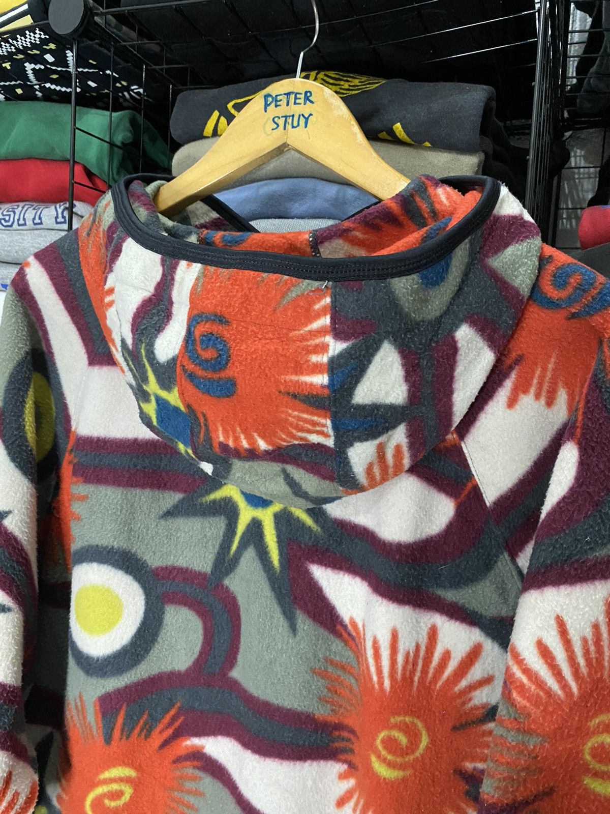 Sports Specialties Nordica made italy printed fleece hoodie Size US M / EU 48-50 / 2 - 4 Thumbnail