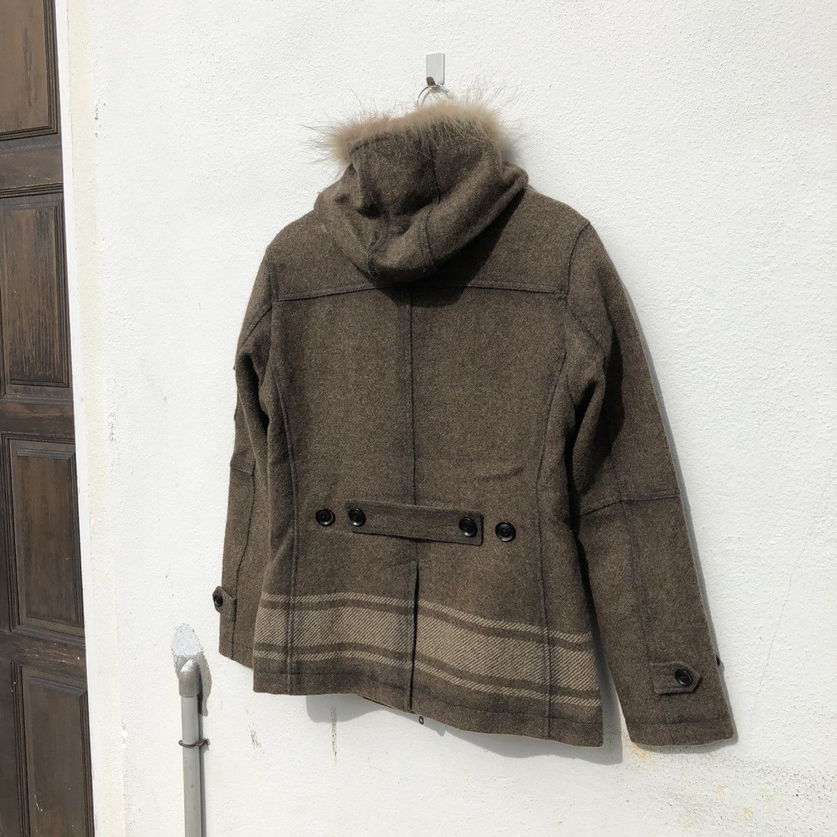 Issey Miyake MINK FUR HOODIE CAMO DESIGN BY TETE HOMME ISSEY MIYAKE Size US M / EU 48-50 / 2 - 10 Thumbnail