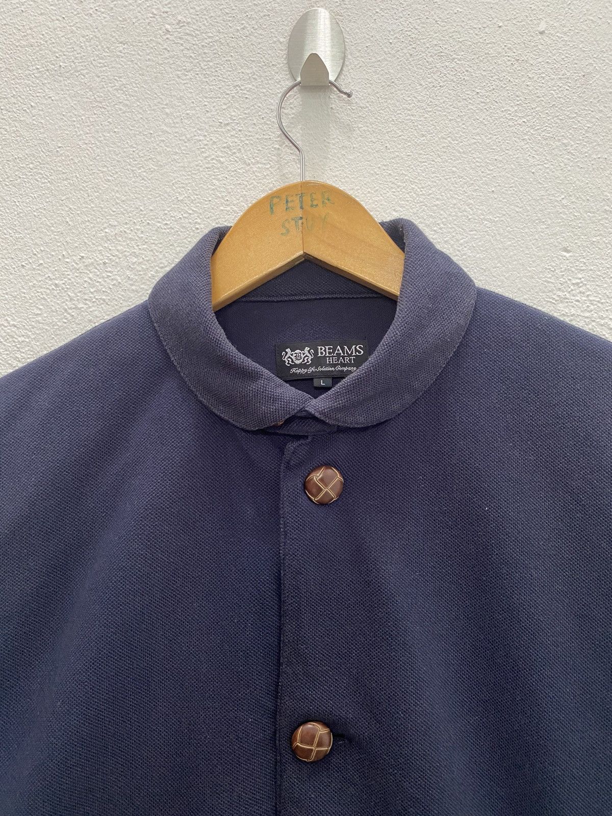 Beams Plus × Designer × Japanese Brand BEAMS HEART BUTTON JACKET Size US L / EU 52-54 / 3 - 5 Thumbnail