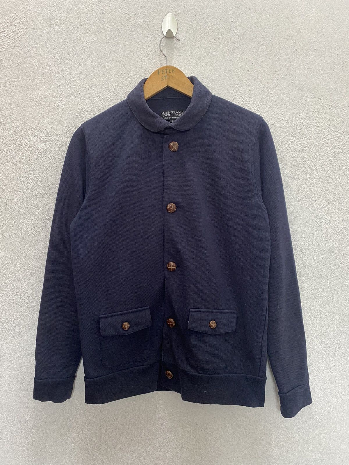 Beams Plus × Designer × Japanese Brand BEAMS HEART BUTTON JACKET Size US L / EU 52-54 / 3 - 2 Thumbnail