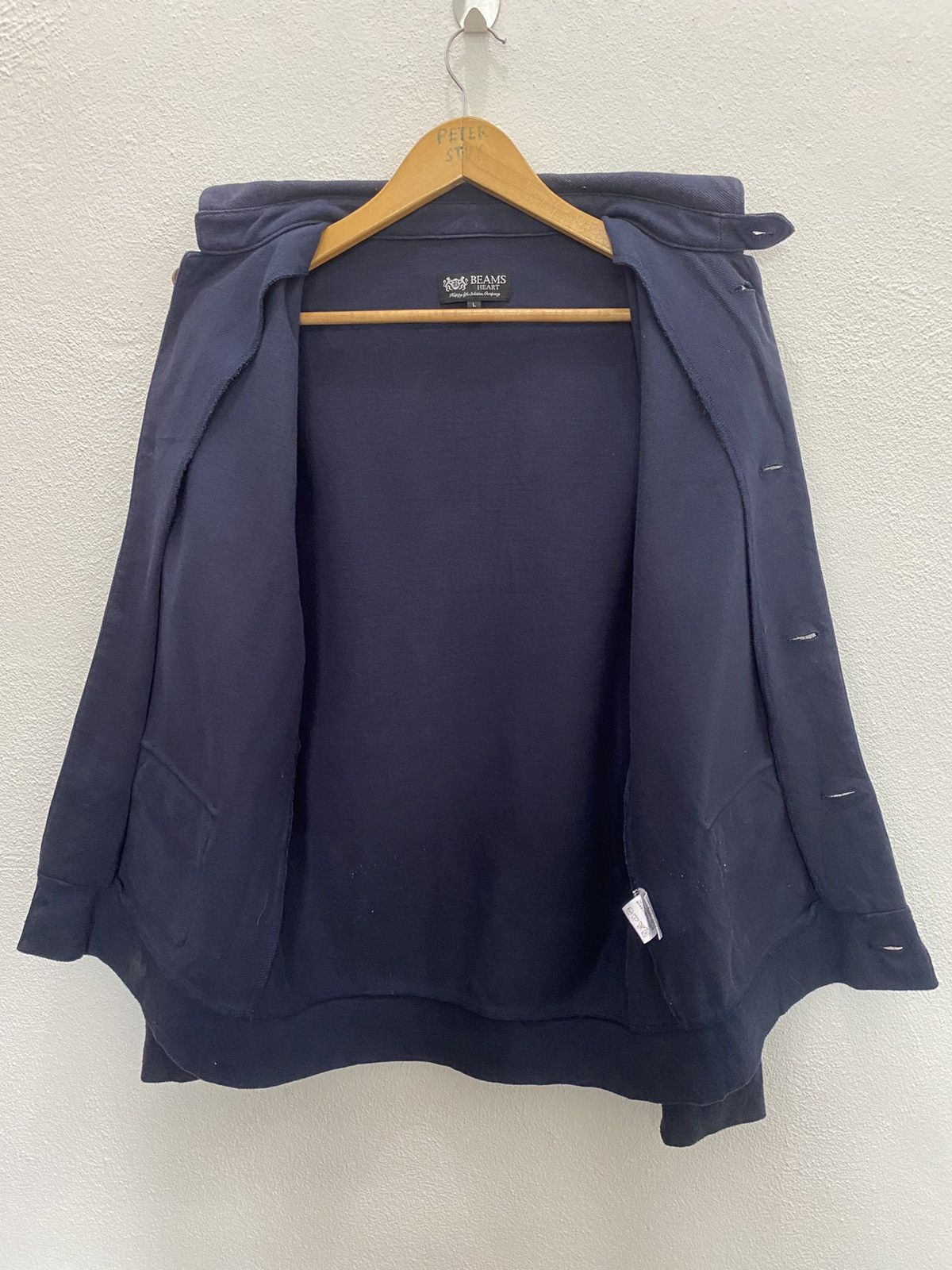 Beams Plus × Designer × Japanese Brand BEAMS HEART BUTTON JACKET Size US L / EU 52-54 / 3 - 4 Thumbnail