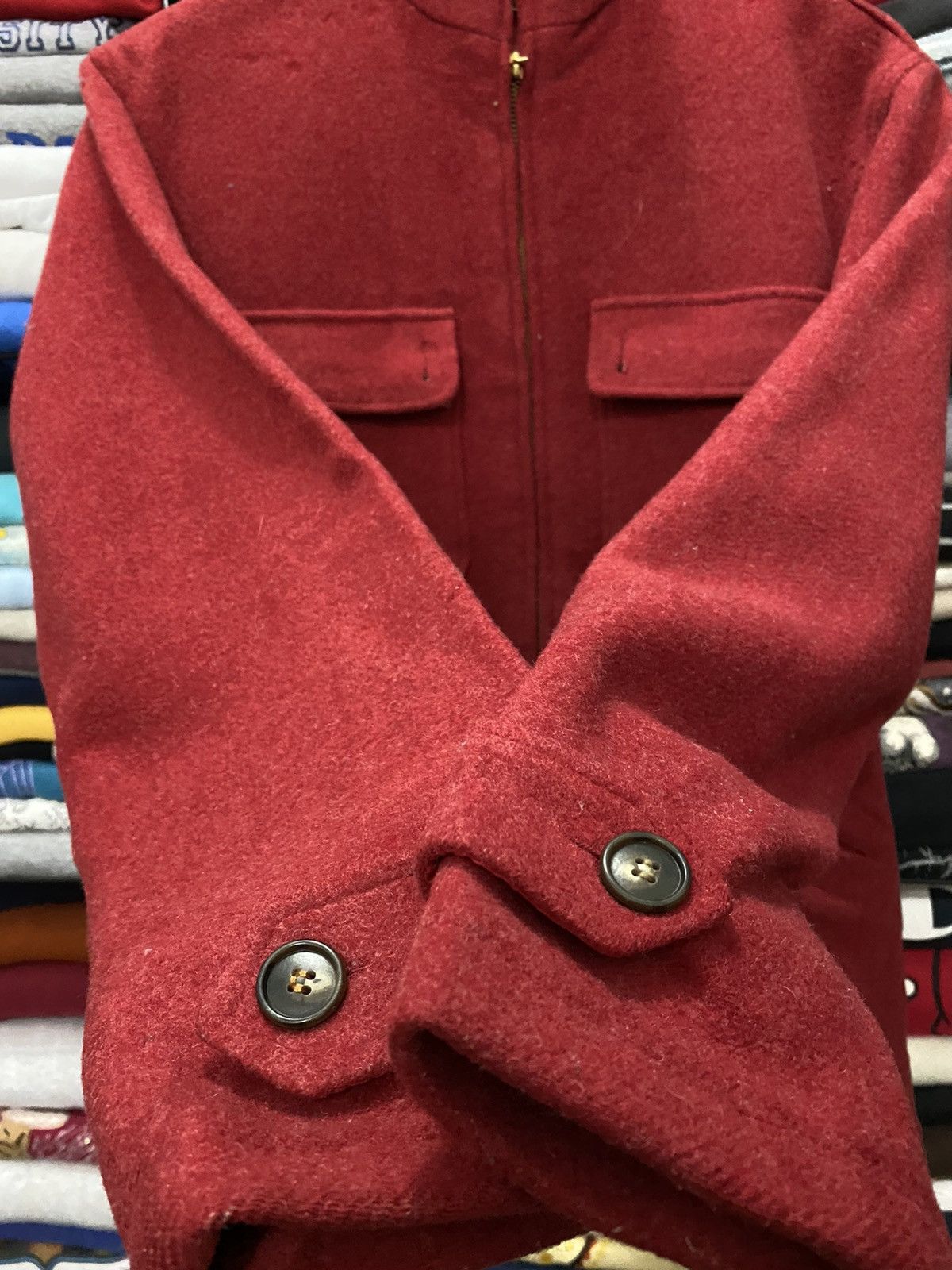 Designer Corisco Wool & cashmere Jacket Size US L / EU 52-54 / 3 - 3 Thumbnail