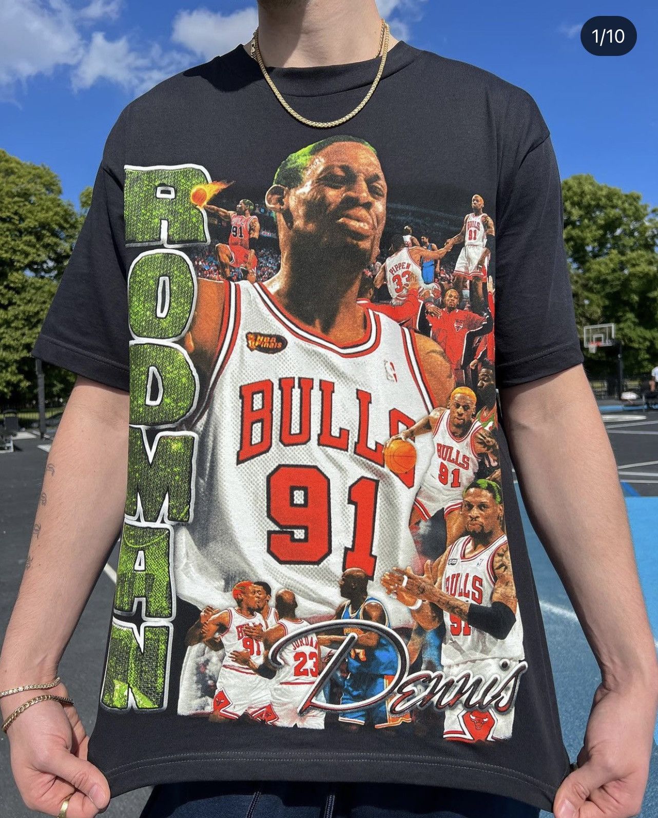 Marino Morwood Marino Morwood Dennis Rodman Tee | Grailed