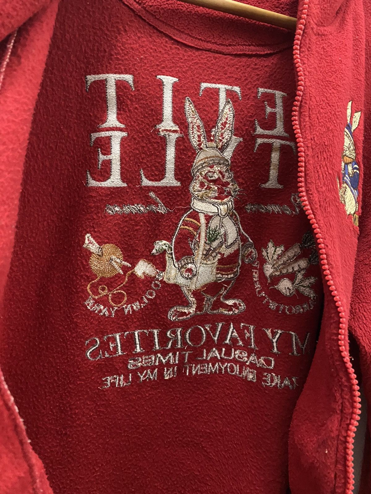 Japanese Brand × Petit Bateau PETIT STYLE CP FLEECE HODDIES SWEATER EMBROIDED LOGO Size US M / EU 48-50 / 2 - 7 Thumbnail