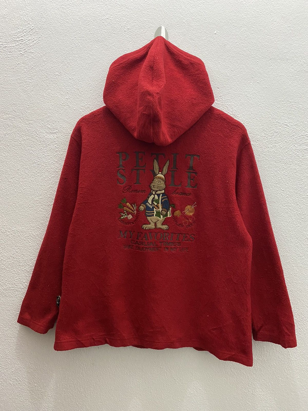 Japanese Brand × Petit Bateau PETIT STYLE CP FLEECE HODDIES SWEATER EMBROIDED LOGO Size US M / EU 48-50 / 2 - 4 Thumbnail