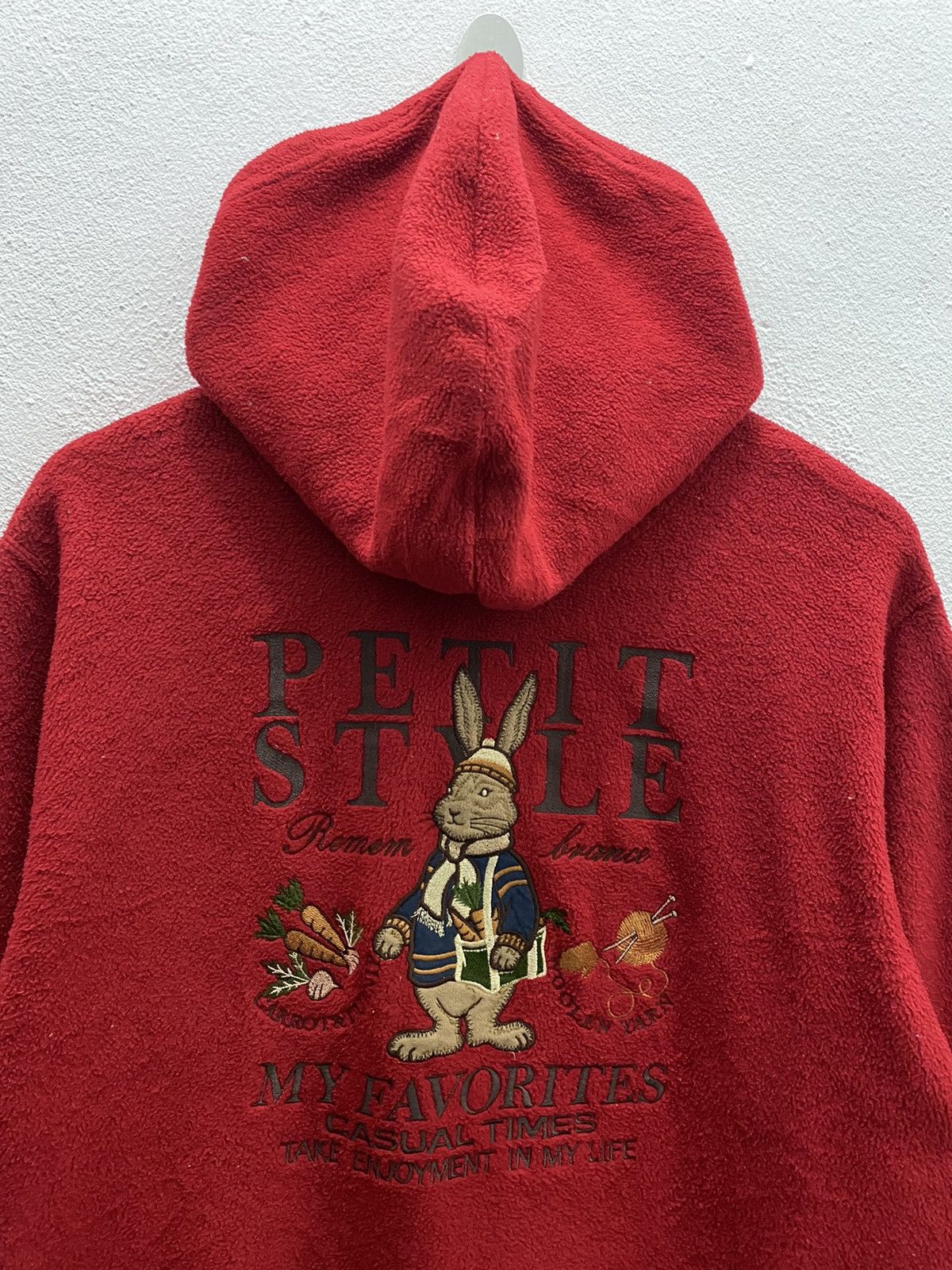 Japanese Brand × Petit Bateau PETIT STYLE CP FLEECE HODDIES SWEATER EMBROIDED LOGO Size US M / EU 48-50 / 2 - 5 Thumbnail