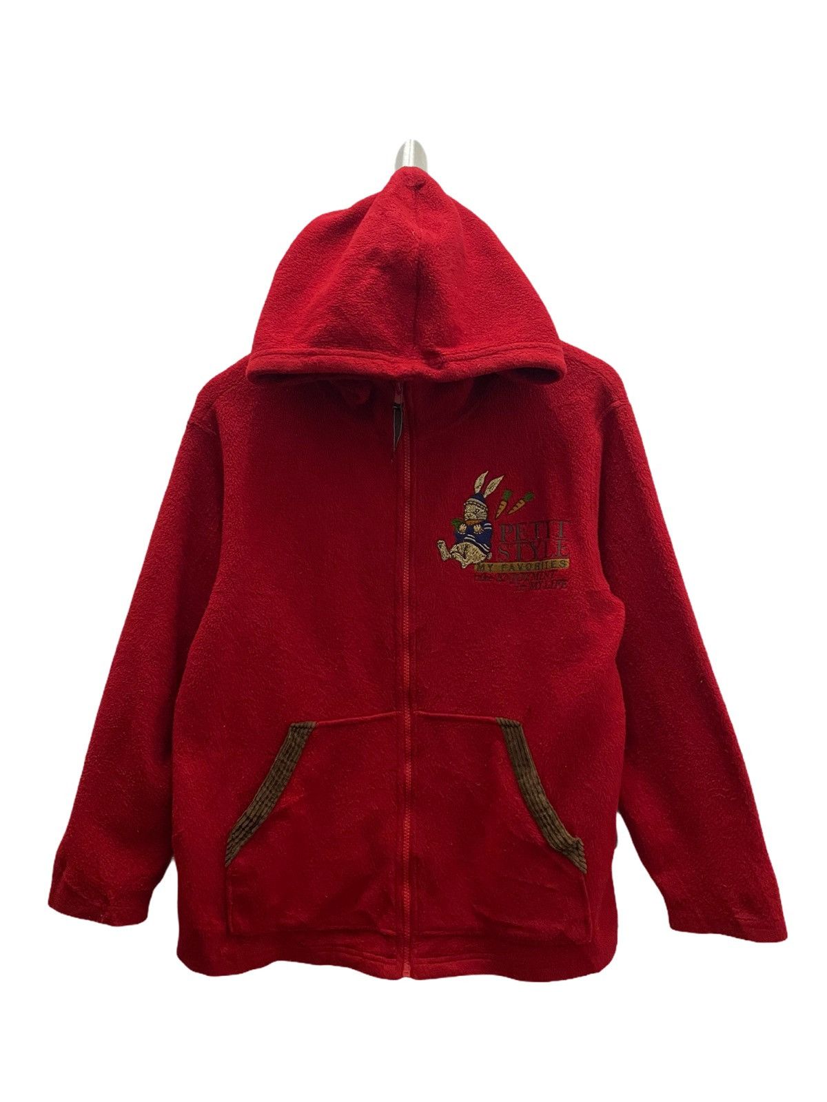 Japanese Brand × Petit Bateau PETIT STYLE CP FLEECE HODDIES SWEATER EMBROIDED LOGO Size US M / EU 48-50 / 2 - 1 Thumbnail
