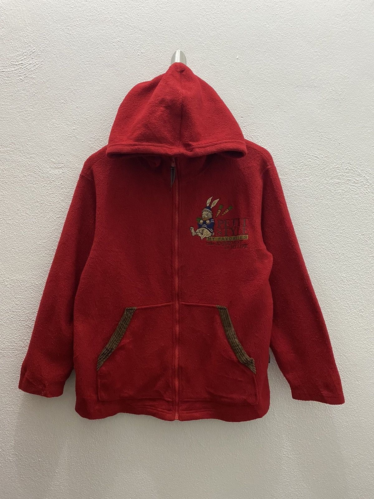 Japanese Brand × Petit Bateau PETIT STYLE CP FLEECE HODDIES SWEATER EMBROIDED LOGO Size US M / EU 48-50 / 2 - 2 Thumbnail