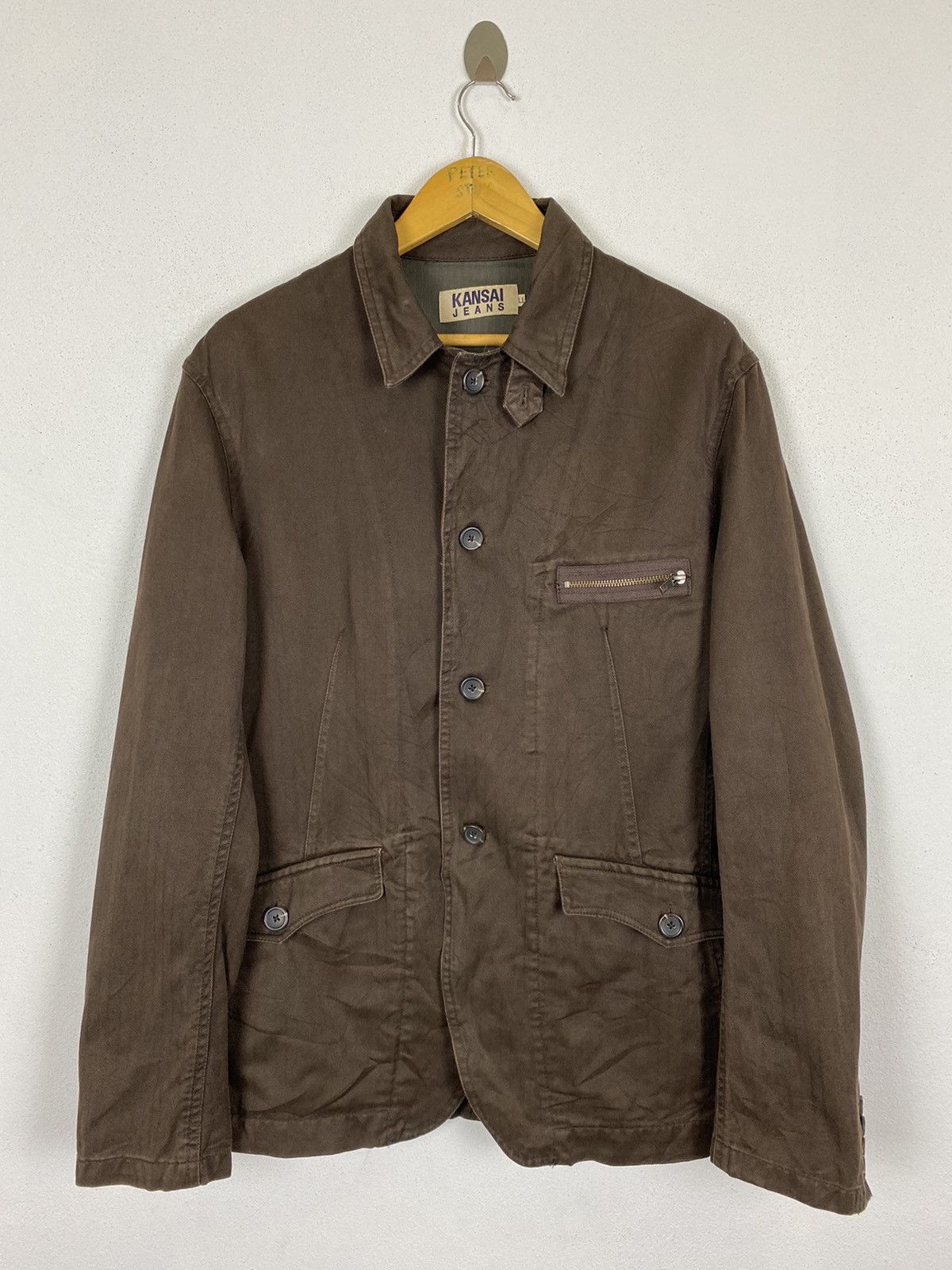 Designer × Kansai Yamamoto × Vintage VINTAGE KANSAI JEANS JACKET Size US L / EU 52-54 / 3 - 2 Thumbnail