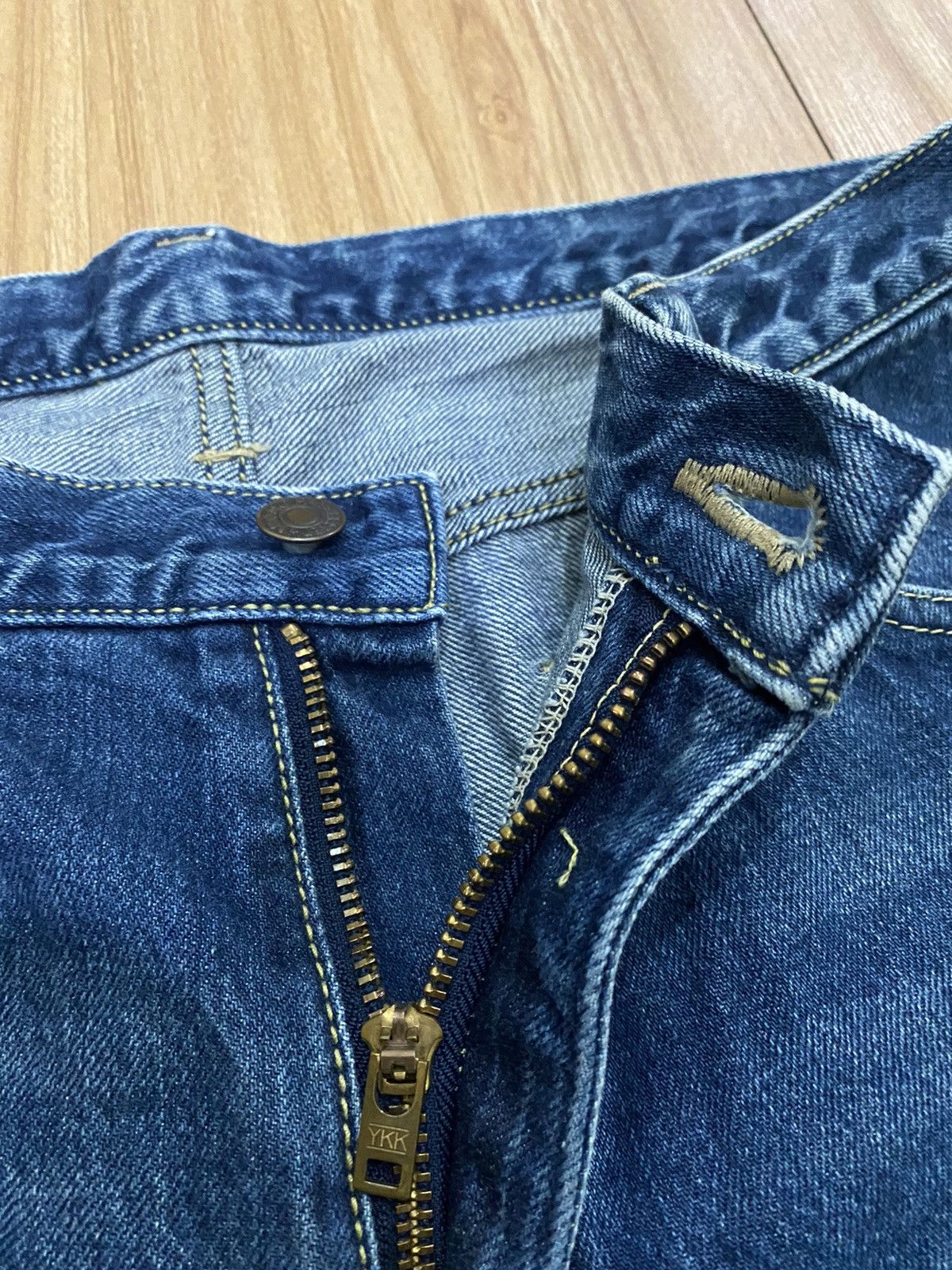 Blue Blue Japan × Japanese Brand DISTRESS DENIME BLUE BLUE JAPAN Size US 32 / EU 48 - 6 Thumbnail