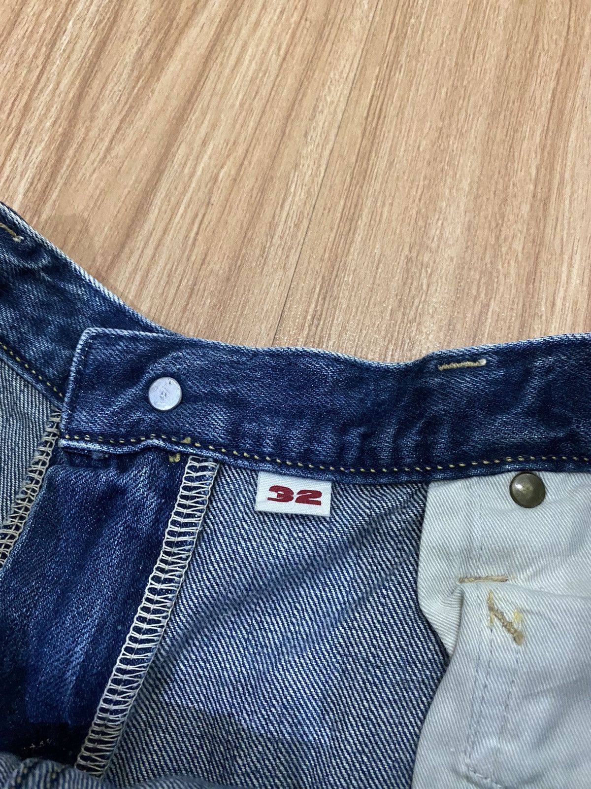 Blue Blue Japan × Japanese Brand DISTRESS DENIME BLUE BLUE JAPAN Size US 32 / EU 48 - 12 Thumbnail