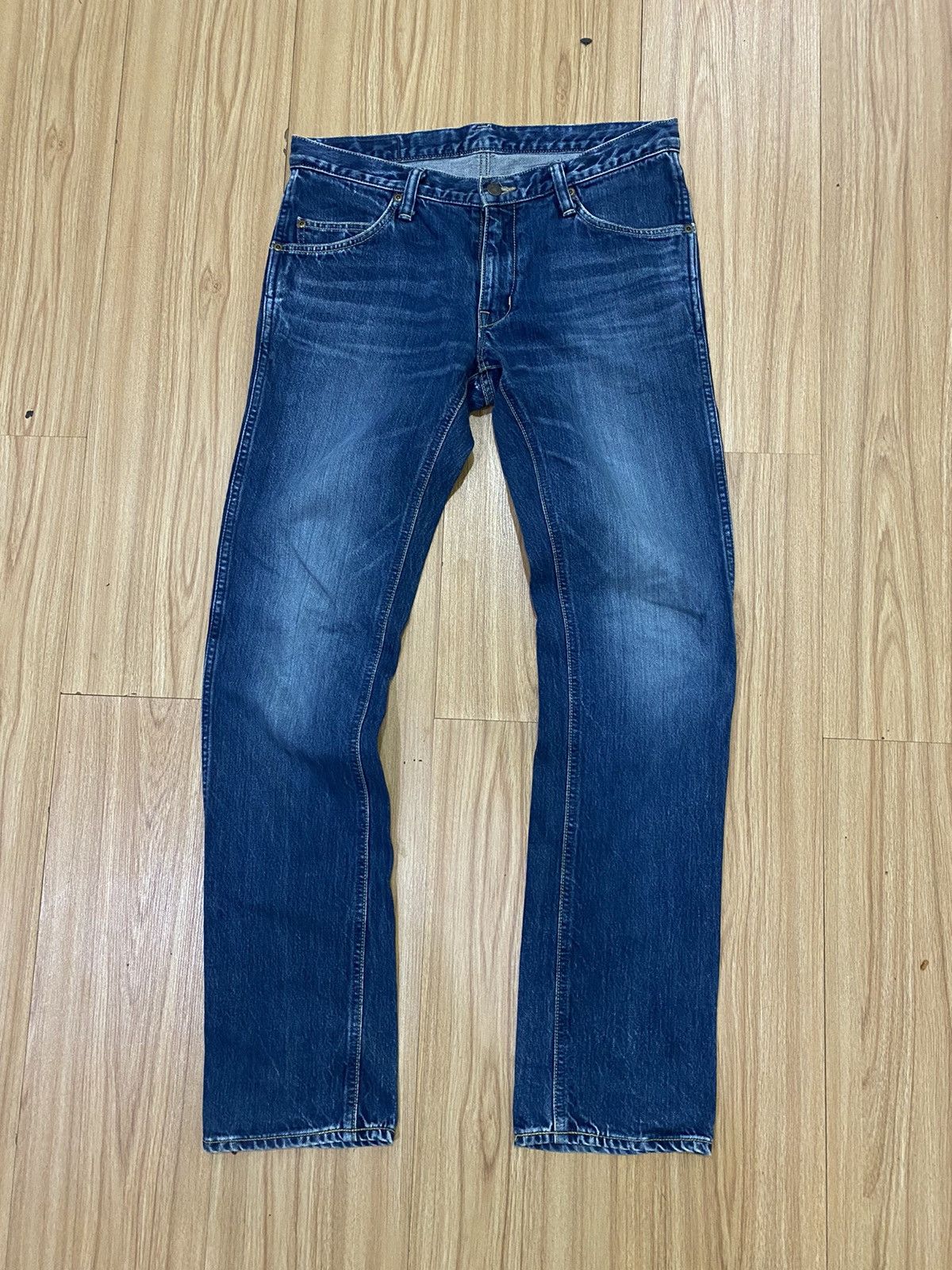 image of Distress Denime Blue Blue Japan in Blue Denim, Men's (Size 32)