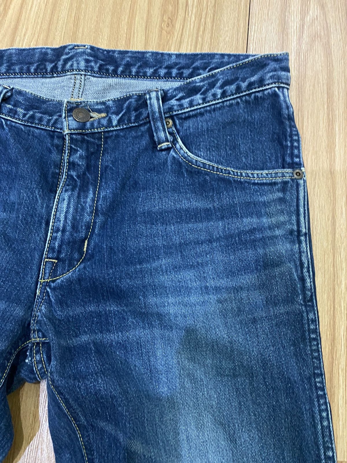 Blue Blue Japan × Japanese Brand DISTRESS DENIME BLUE BLUE JAPAN Size US 32 / EU 48 - 4 Thumbnail