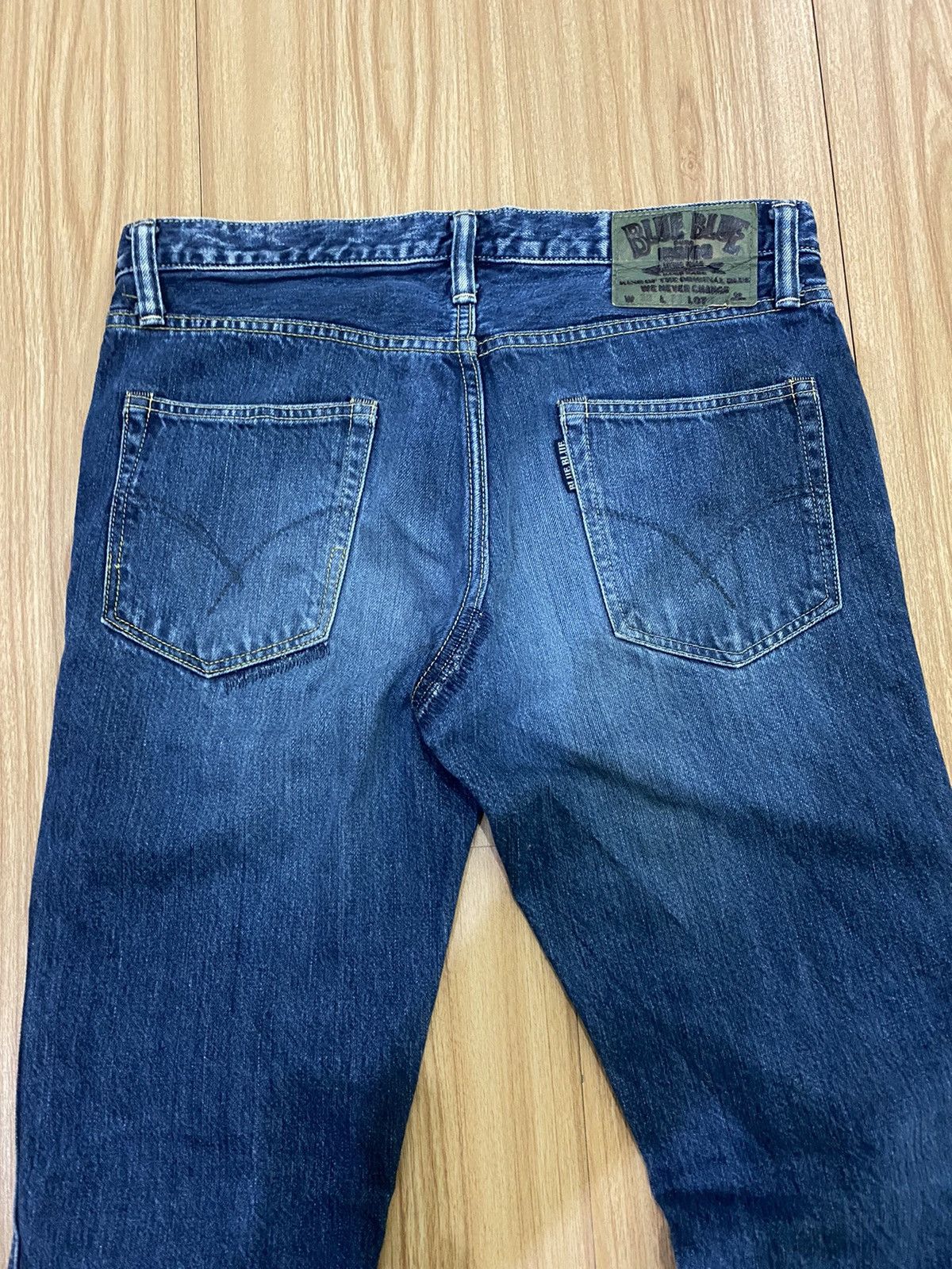 Blue Blue Japan × Japanese Brand DISTRESS DENIME BLUE BLUE JAPAN Size US 32 / EU 48 - 8 Thumbnail