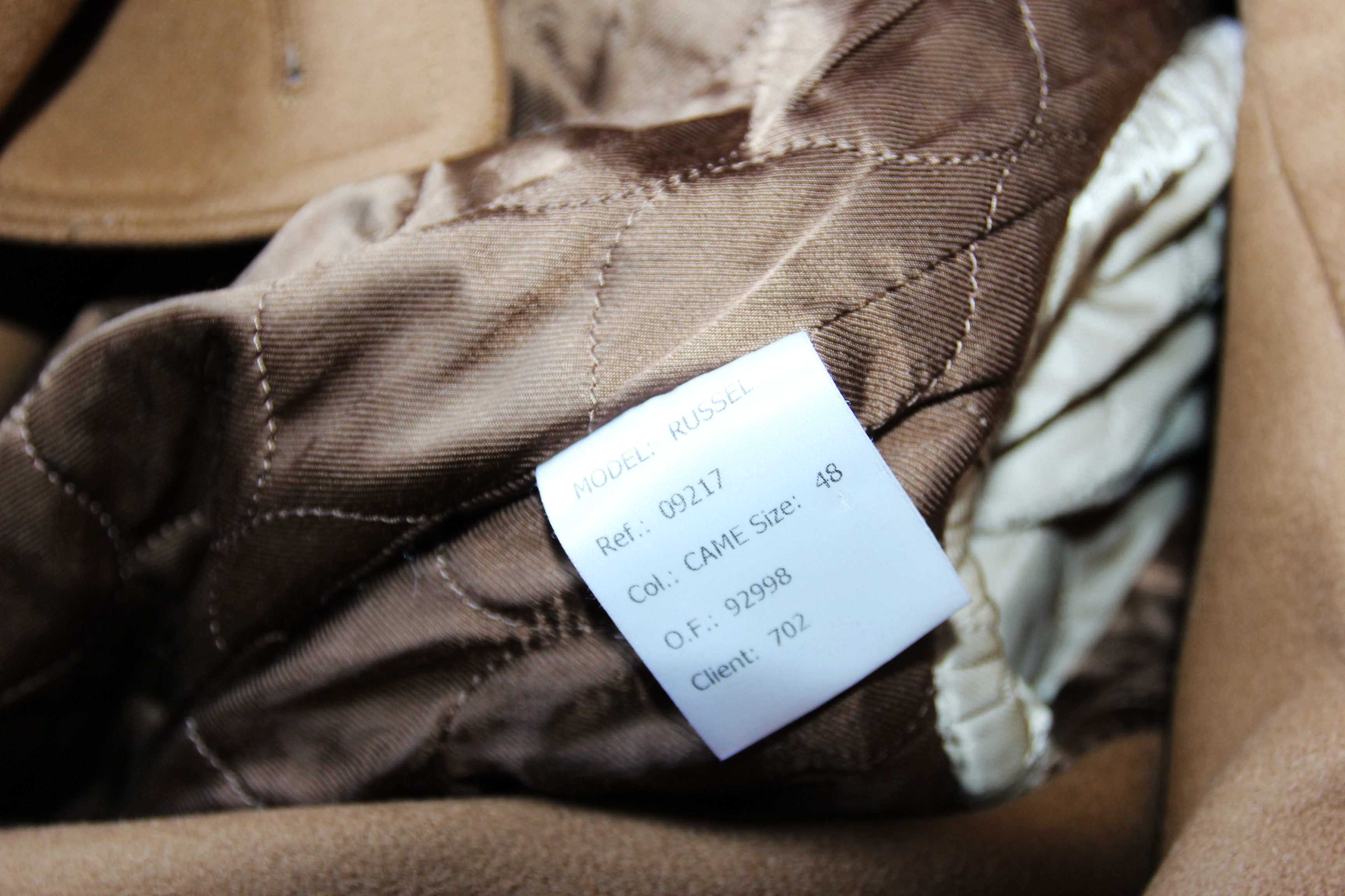 Dries Van Noten AW15 DRIES VAN NOTEN RUSSEL LEATHER TRIM WOOL COAT 50 Size US M / EU 48-50 / 2 - 8 Thumbnail