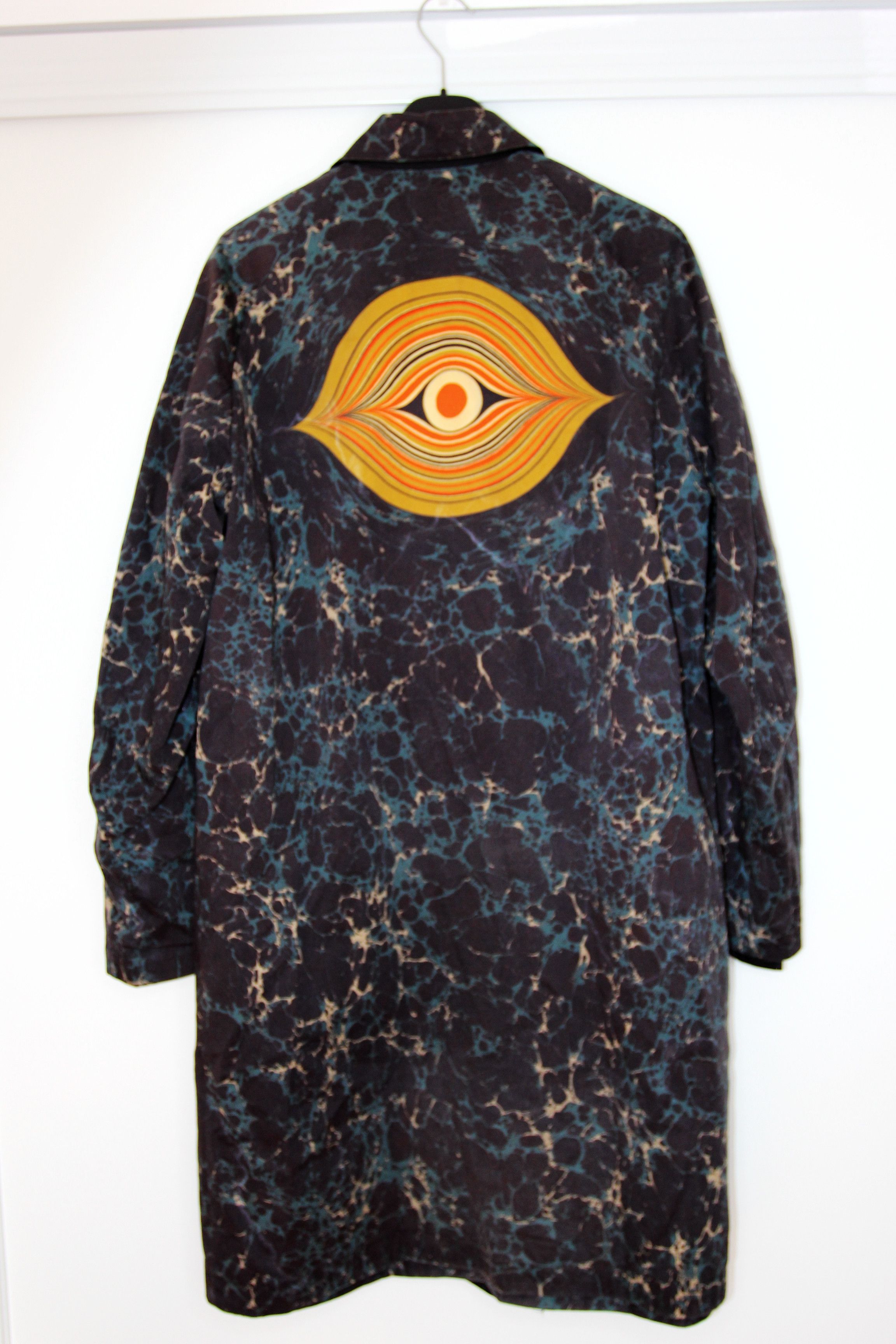 Dries Van Noten AW18 DRIES VAN NOTEN MARBLE EYE REVERSIBLE COAT 48 Size US M / EU 48-50 / 2 - 3 Thumbnail