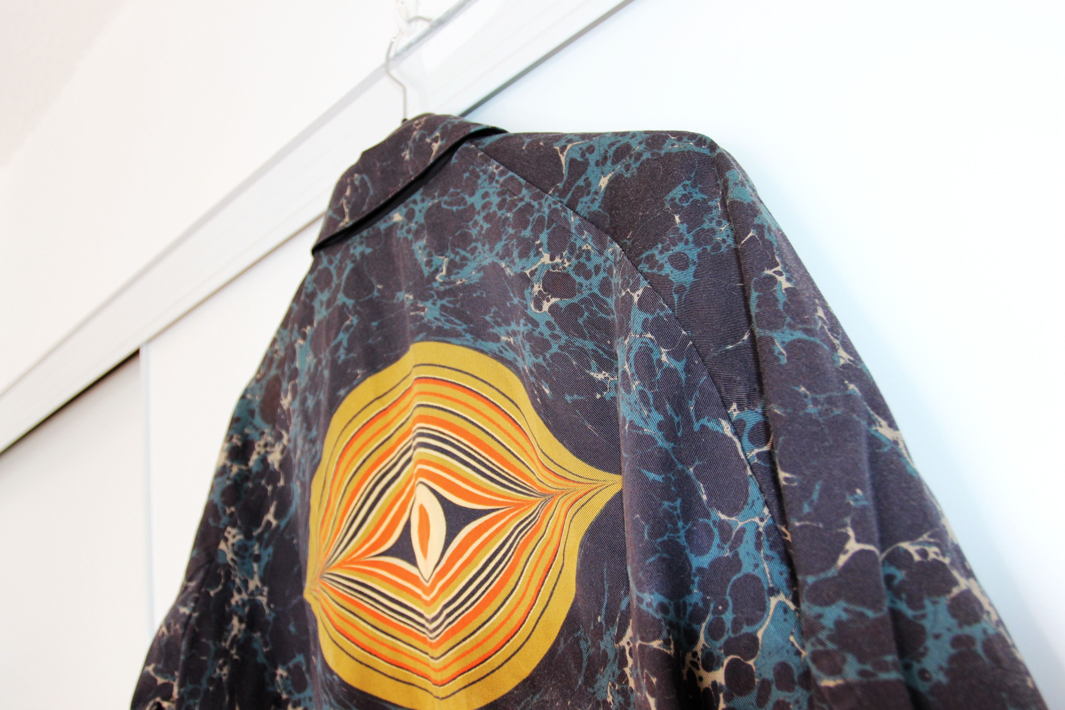 Dries Van Noten AW18 DRIES VAN NOTEN MARBLE EYE REVERSIBLE COAT 48 Size US M / EU 48-50 / 2 - 6 Thumbnail