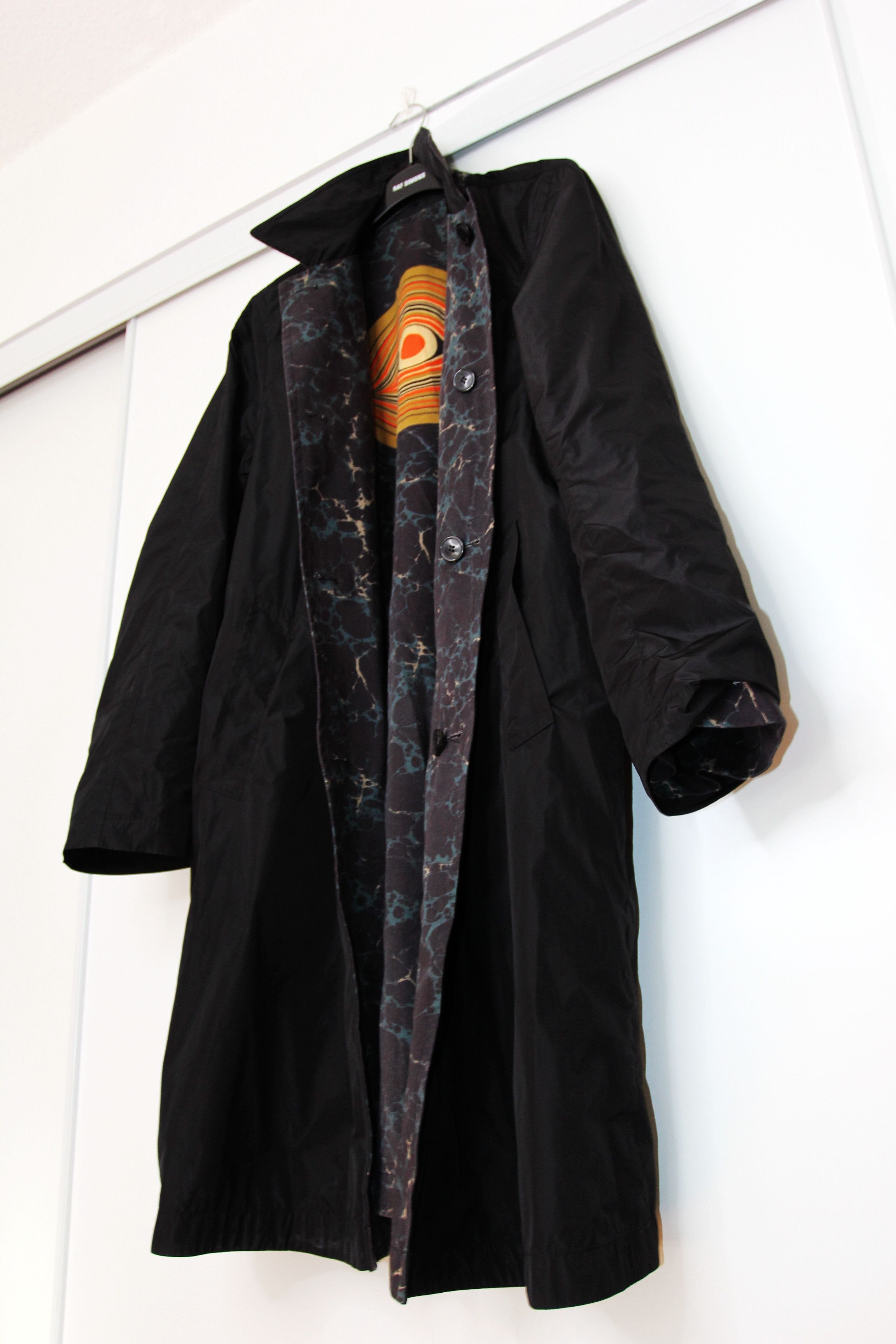 Dries Van Noten AW18 DRIES VAN NOTEN MARBLE EYE REVERSIBLE COAT 48 Size US M / EU 48-50 / 2 - 11 Thumbnail