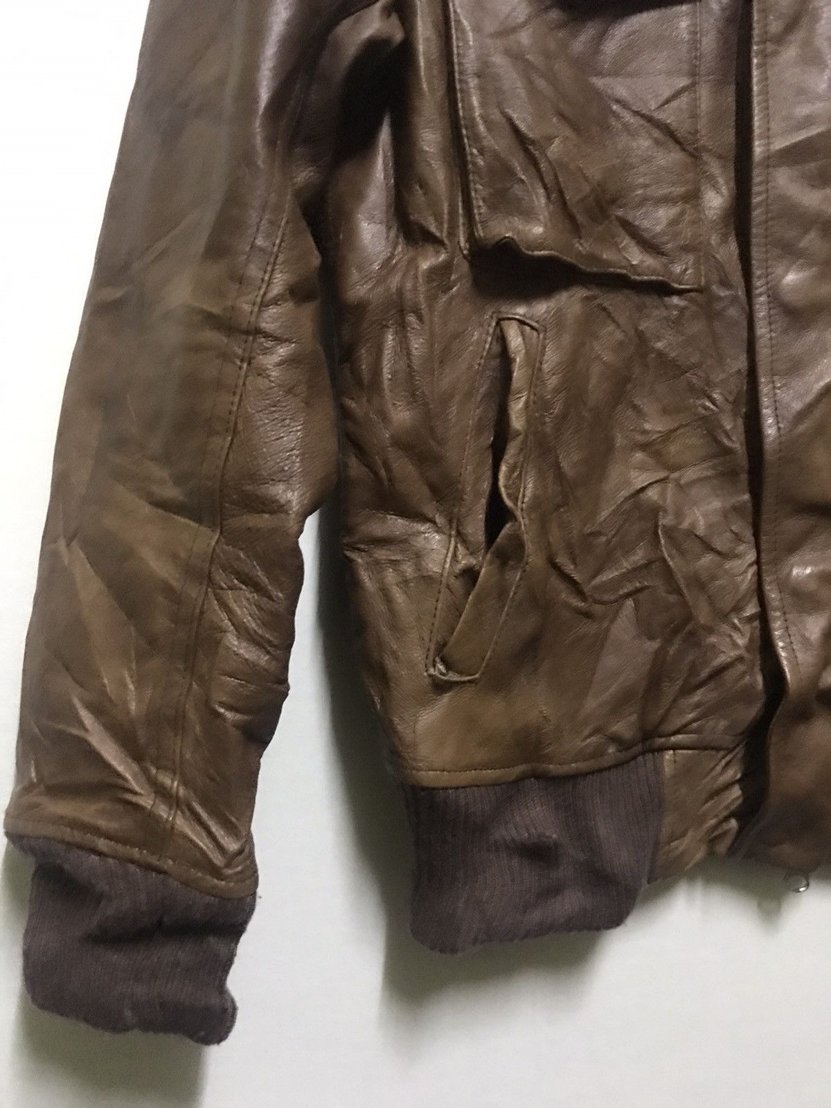 Japanese Brand HIKARI SHONI Flight Jacket Classic Military Style Size US M / EU 48-50 / 2 - 3 Thumbnail