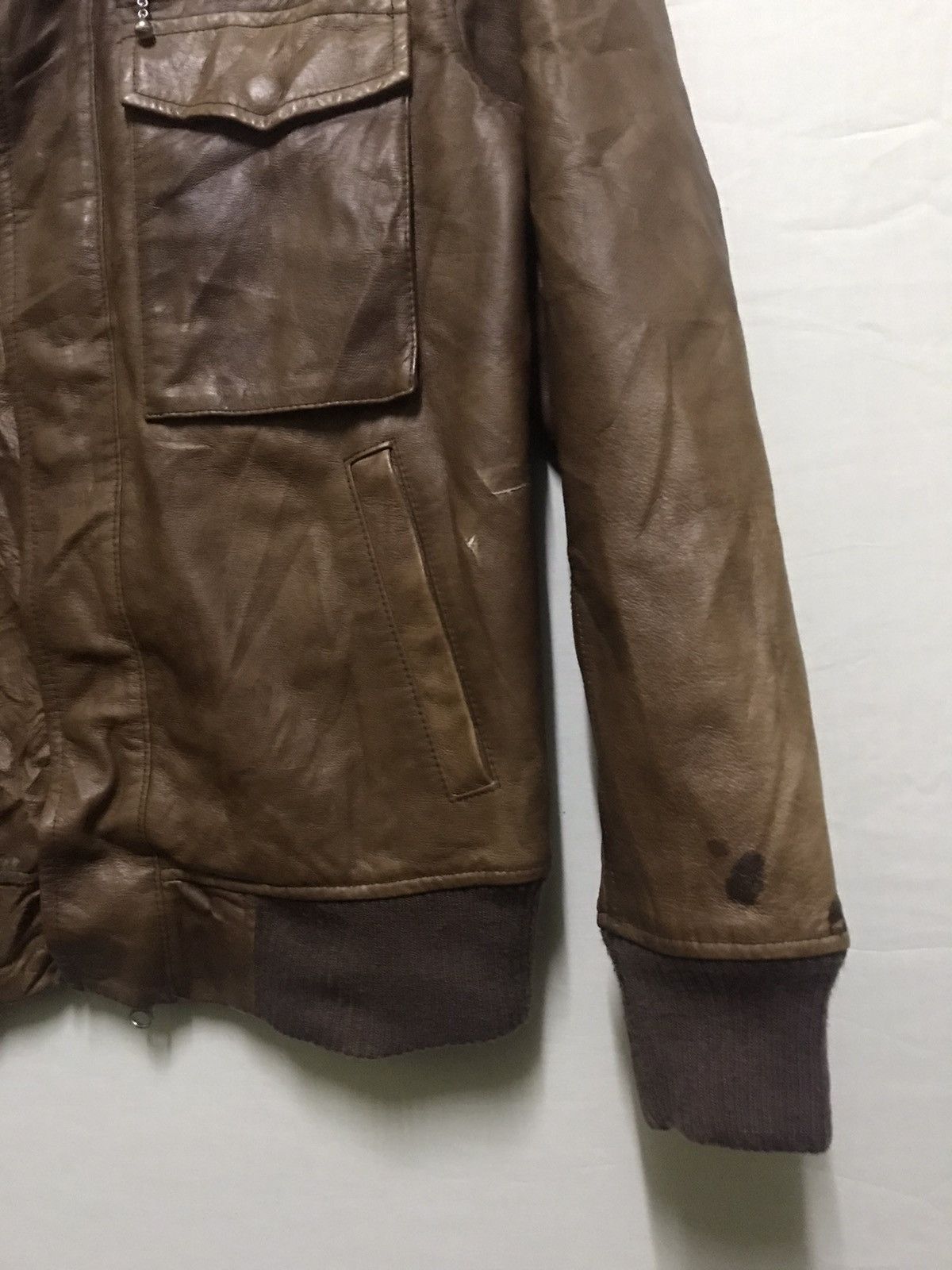 Japanese Brand HIKARI SHONI Flight Jacket Classic Military Style Size US M / EU 48-50 / 2 - 5 Thumbnail