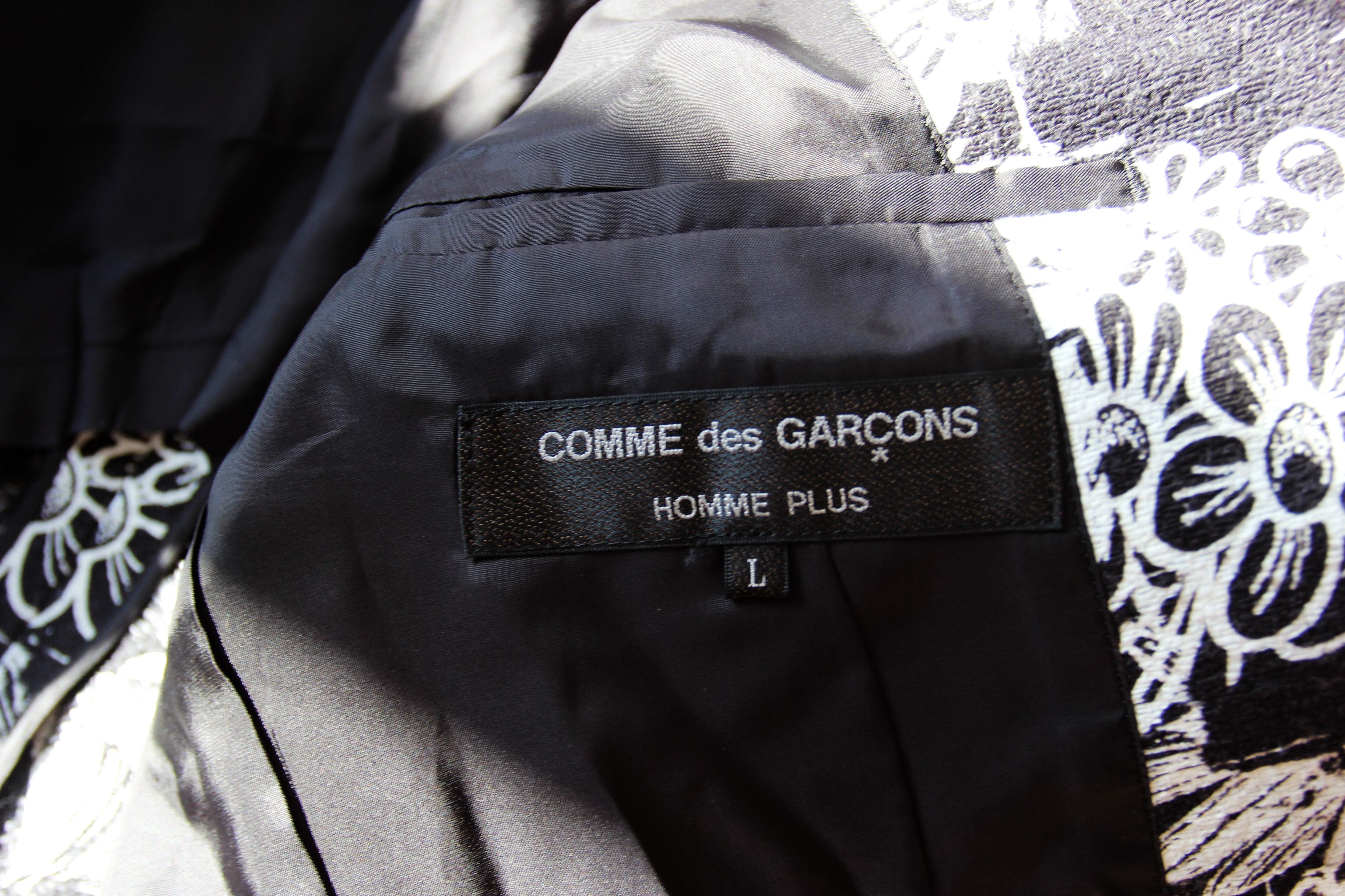 Comme des Garcons Homme Plus BNWT SS22 COMME DES GARCONS HOMME PLUS FLORAL PRINT JACKET L Size US L / EU 52-54 / 3 - 9 Thumbnail