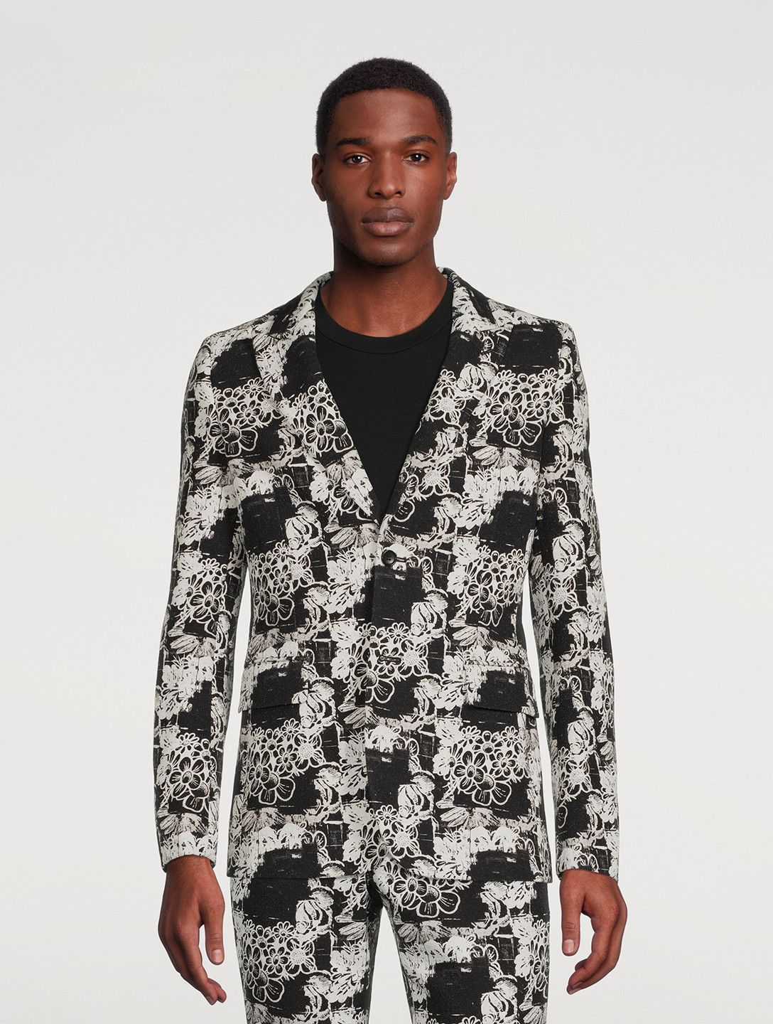Comme des Garcons Homme Plus BNWT SS22 COMME DES GARCONS HOMME PLUS FLORAL PRINT JACKET L Size US L / EU 52-54 / 3 - 1 Thumbnail