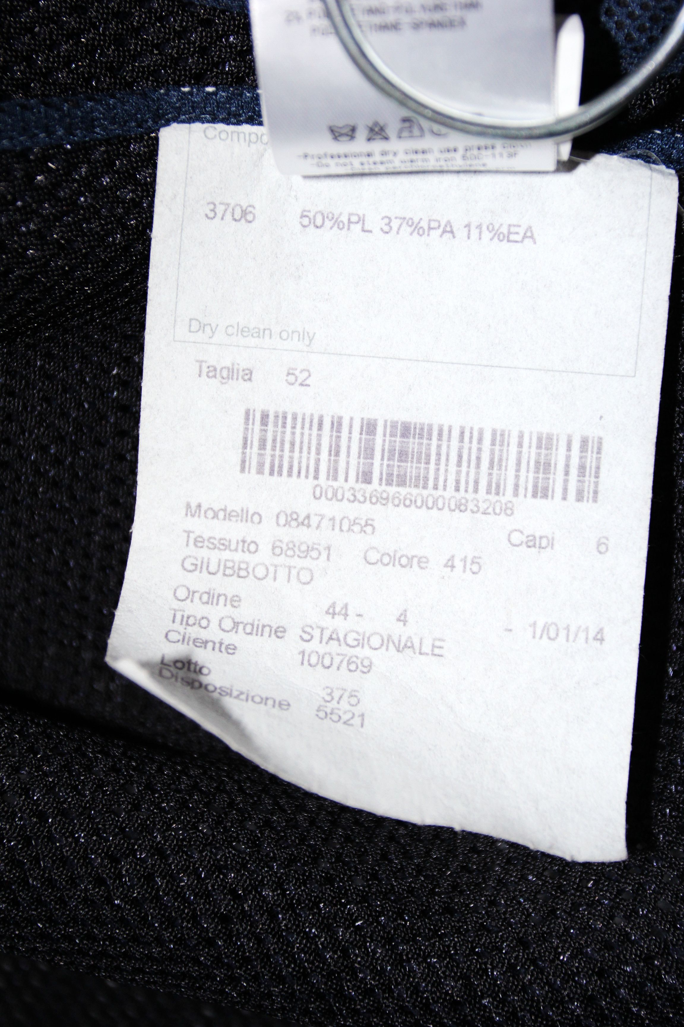 Calvin Klein SS14 CALVIN KLEIN COLLECTION MESH JACKET 52 Size US L / EU 52-54 / 3 - 13 Thumbnail