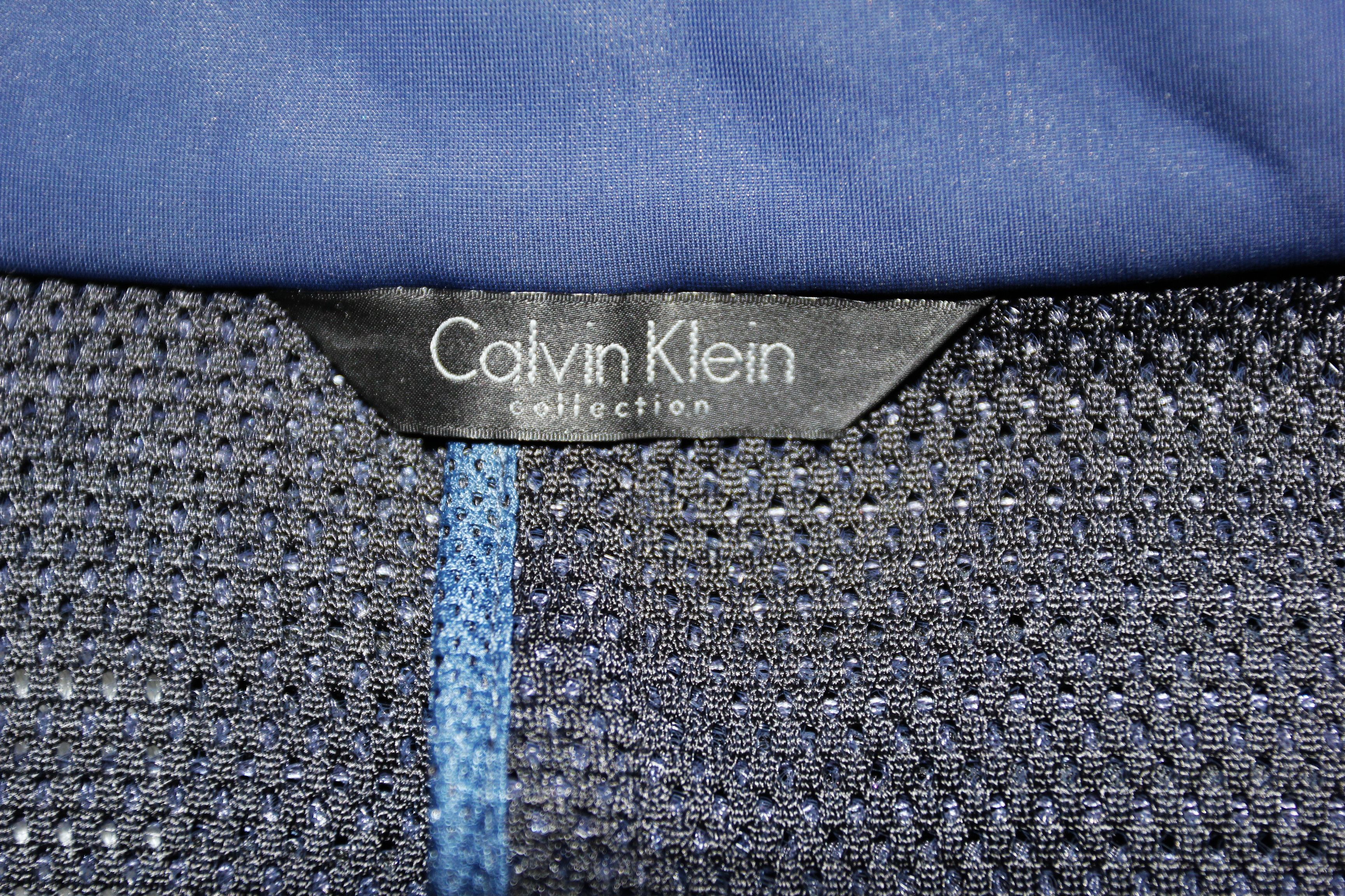 Calvin Klein SS14 CALVIN KLEIN COLLECTION MESH JACKET 52 Size US L / EU 52-54 / 3 - 11 Thumbnail