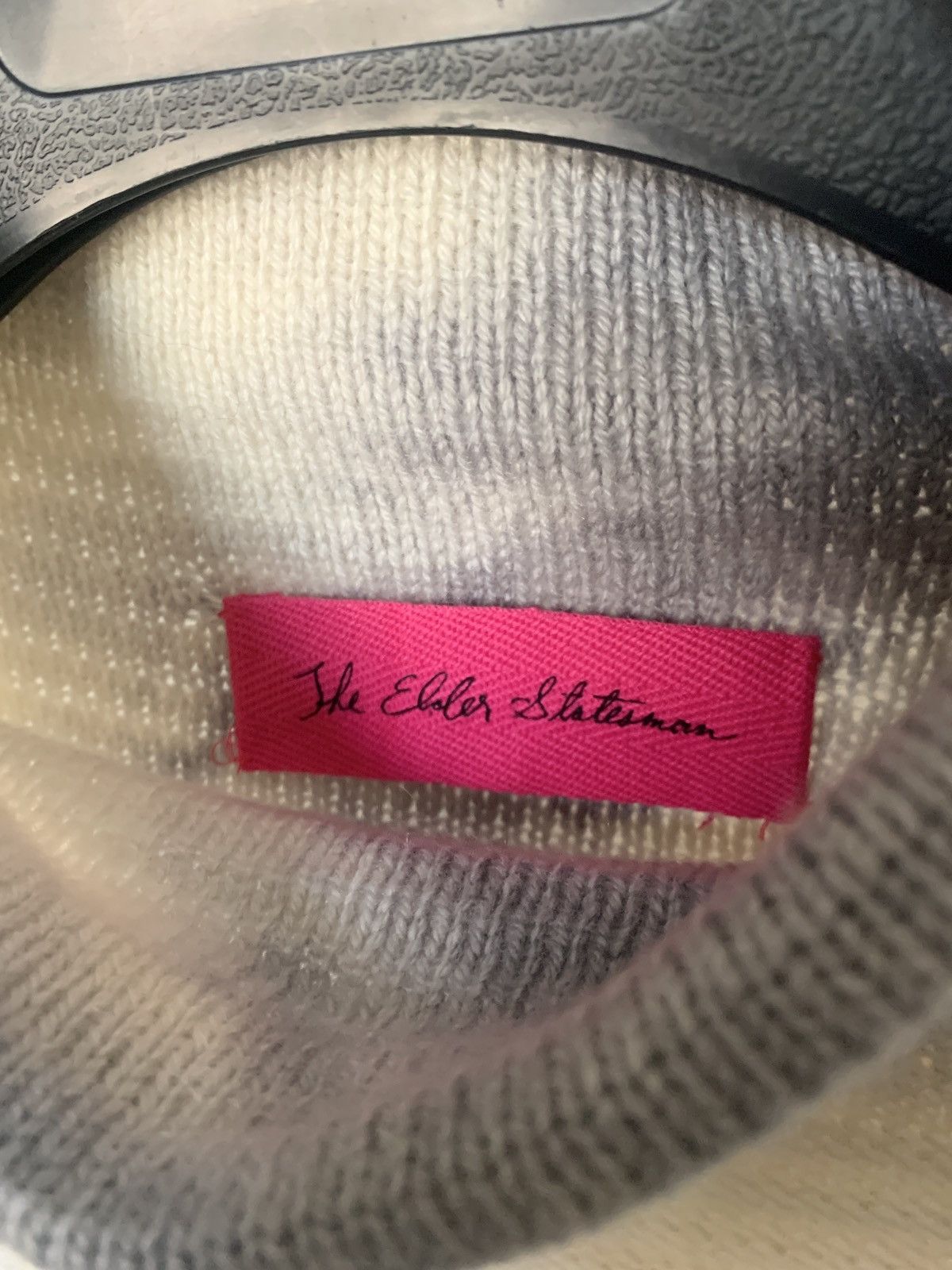 The Elder Statesman $1200 Cashmere Tie-Dye Mock Neck Pullover Sweater Size US L / EU 52-54 / 3 - 5 Thumbnail