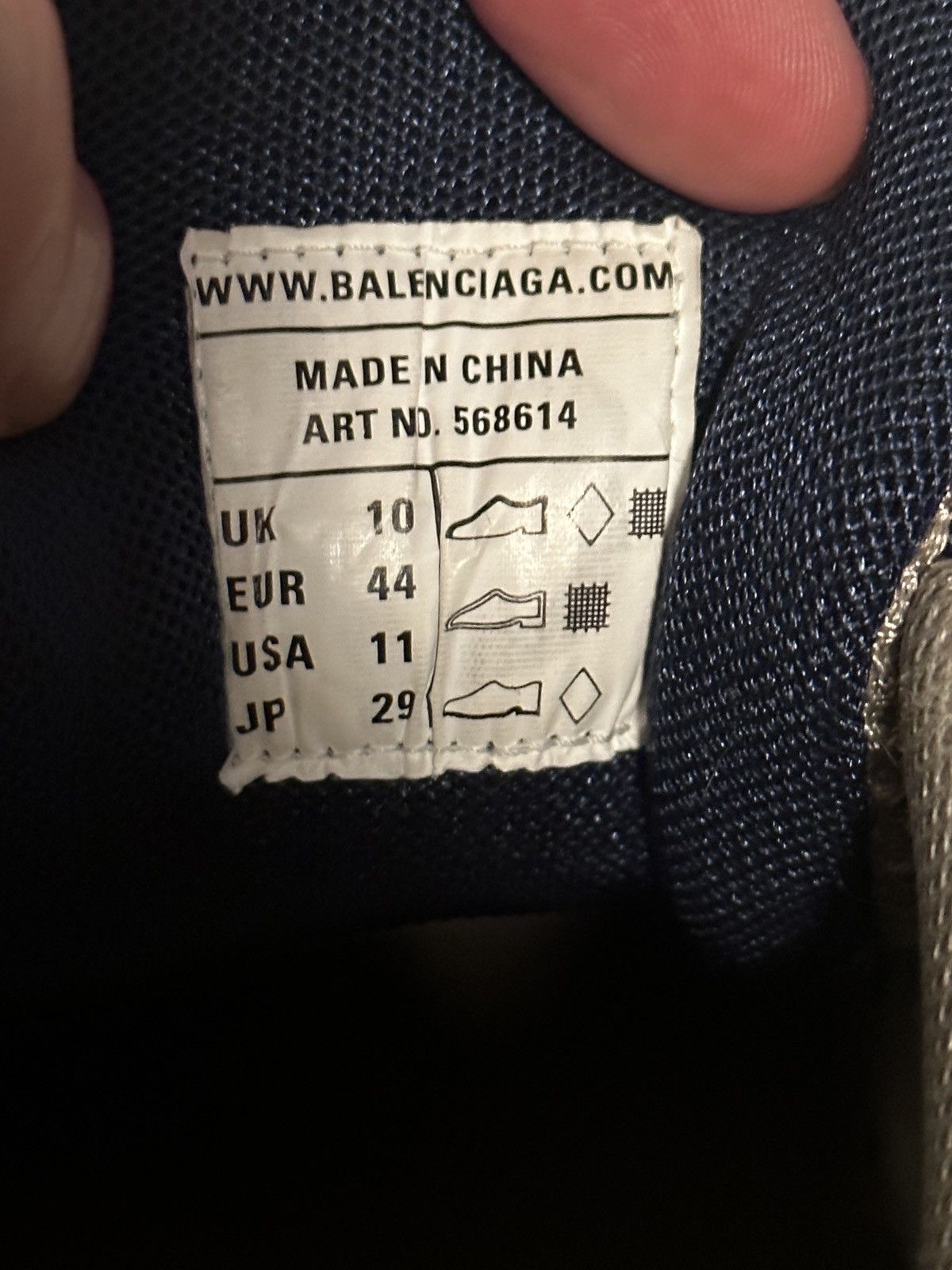 Balenciaga Balenciaga Track 2 Sneakers - Size 44 EU / 11 US Size US 11 / EU 44 - 8 Thumbnail